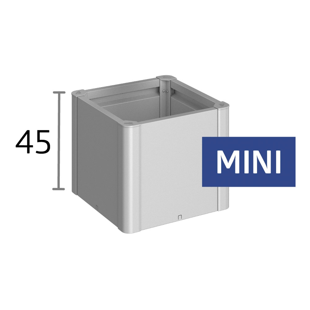 Biohort Hochbeet »BELVEDERE mini 1x0,5; verschiedene Farben« 102x53x45 cm, extrem langlebig, aus Metall