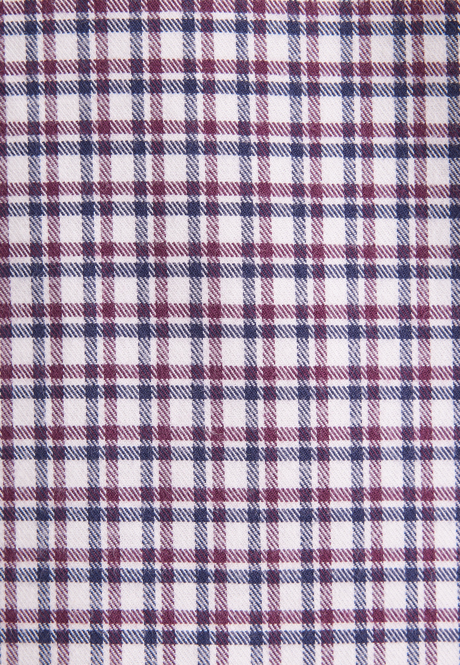seidensticker Flanellhemd »Schwarze Rose« Regular 1/1 Button-Down-Kragen Karo