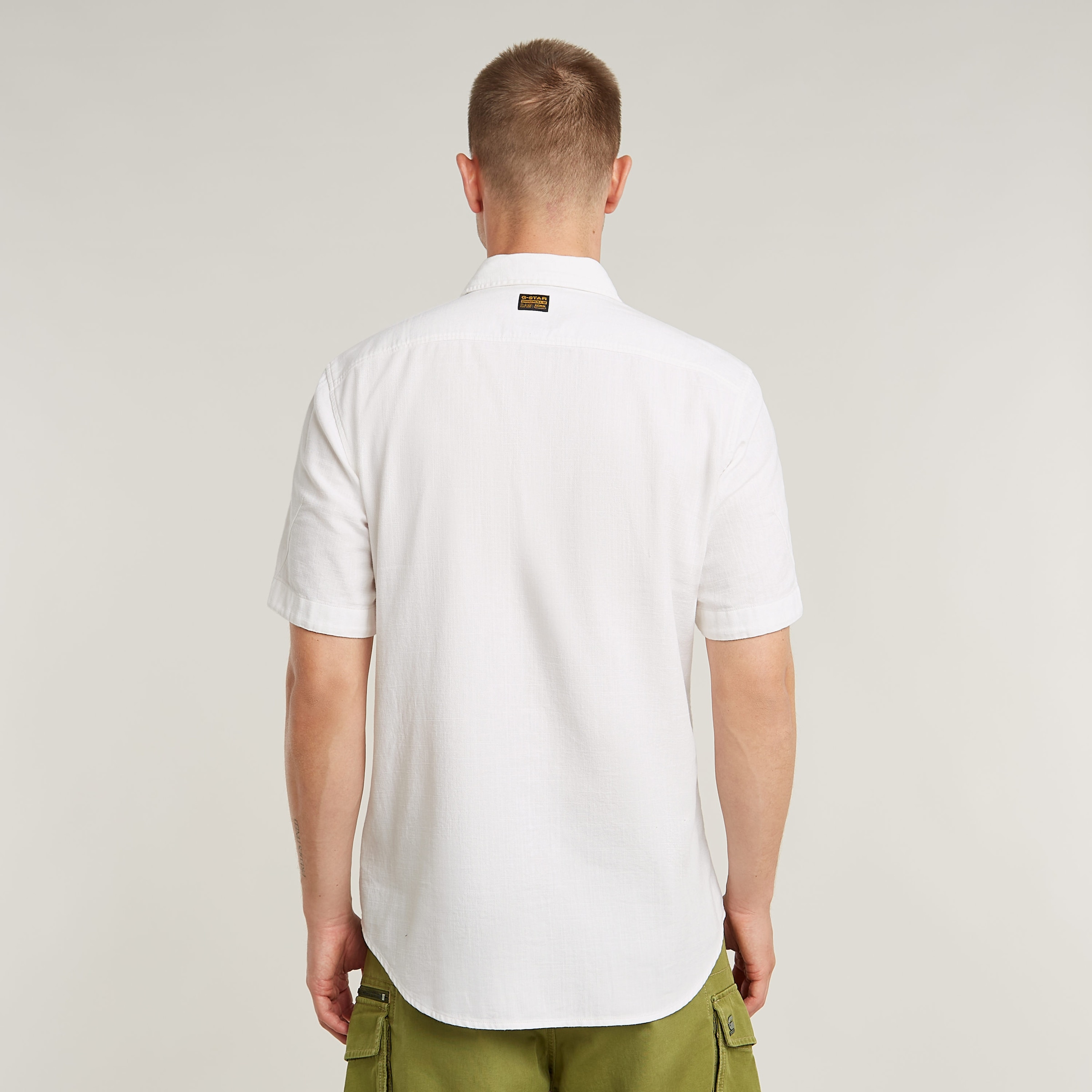 G-STAR Kurzarmhemd »Marine Slim Shirt«, mit aufgesetzten Taschen