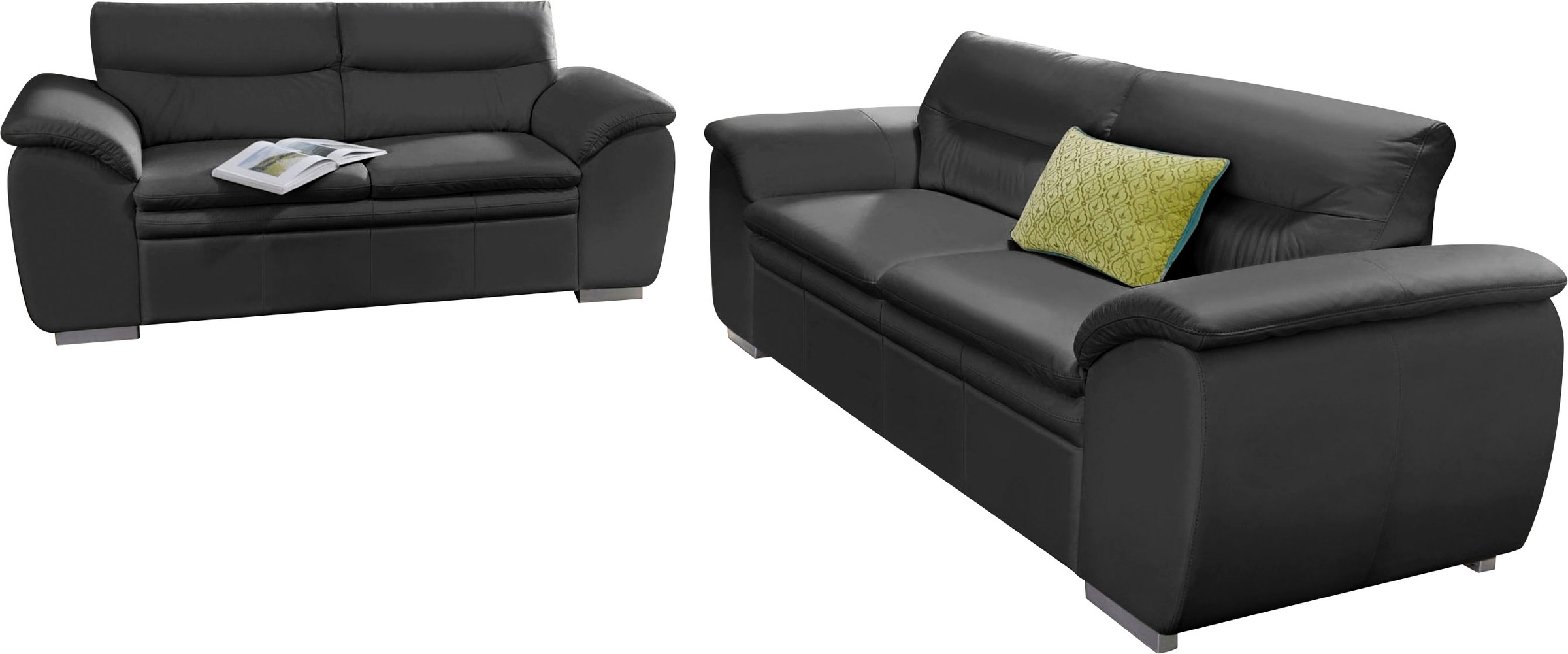 COTTA Polstergarnitur "Leandra", Set bestehend aus: 2-Sitzer & 2,5-Sitzer günstig online kaufen