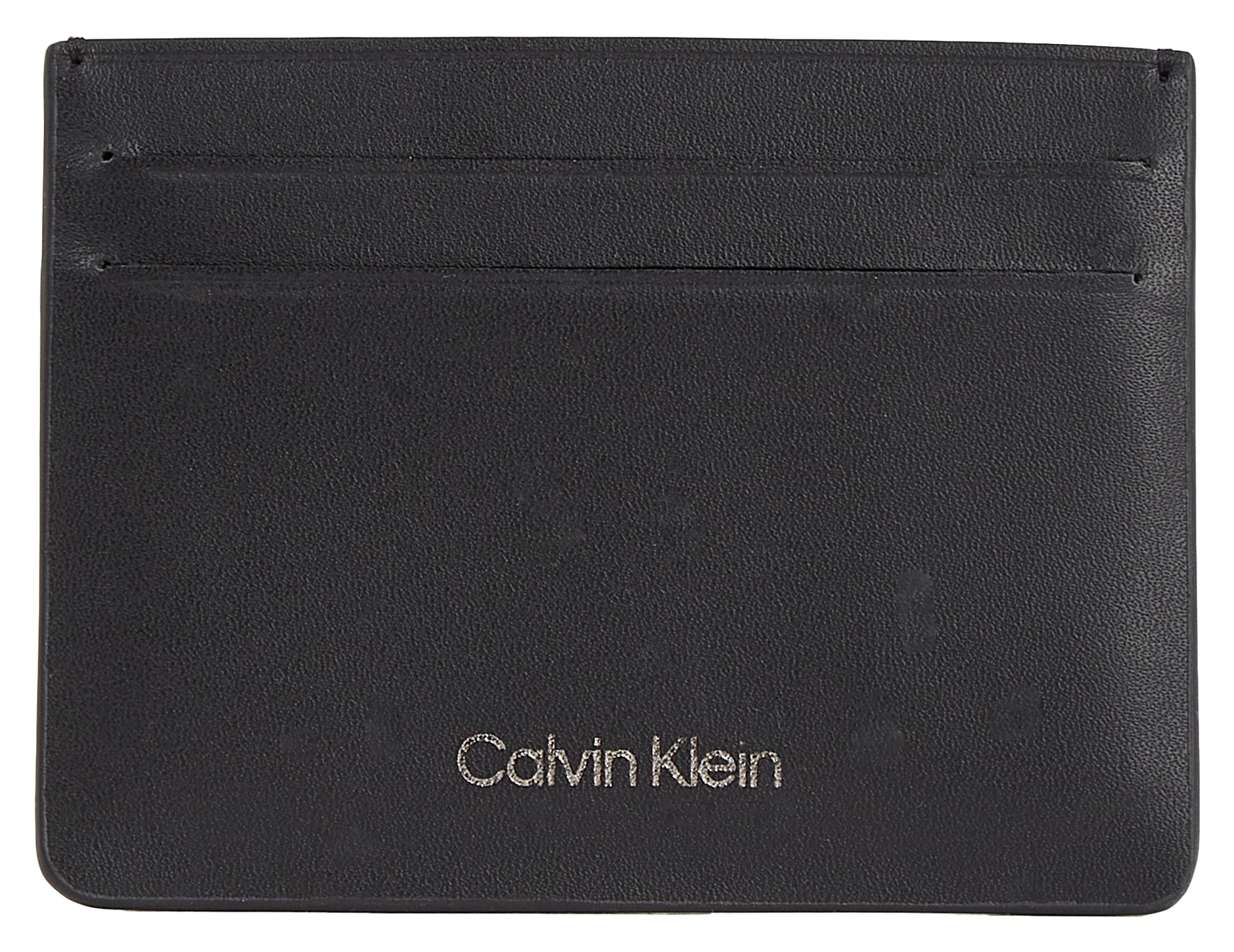 Calvin Klein Geldbörse "RE-LOCK TRIFOLD MD PBL", mit Marken-Emblem vorne Da günstig online kaufen