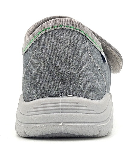 Thumbnail - Richter Hausschuh "Mailo" Klettschuh, Kindergarten Schuh mit Traktor-Motiv