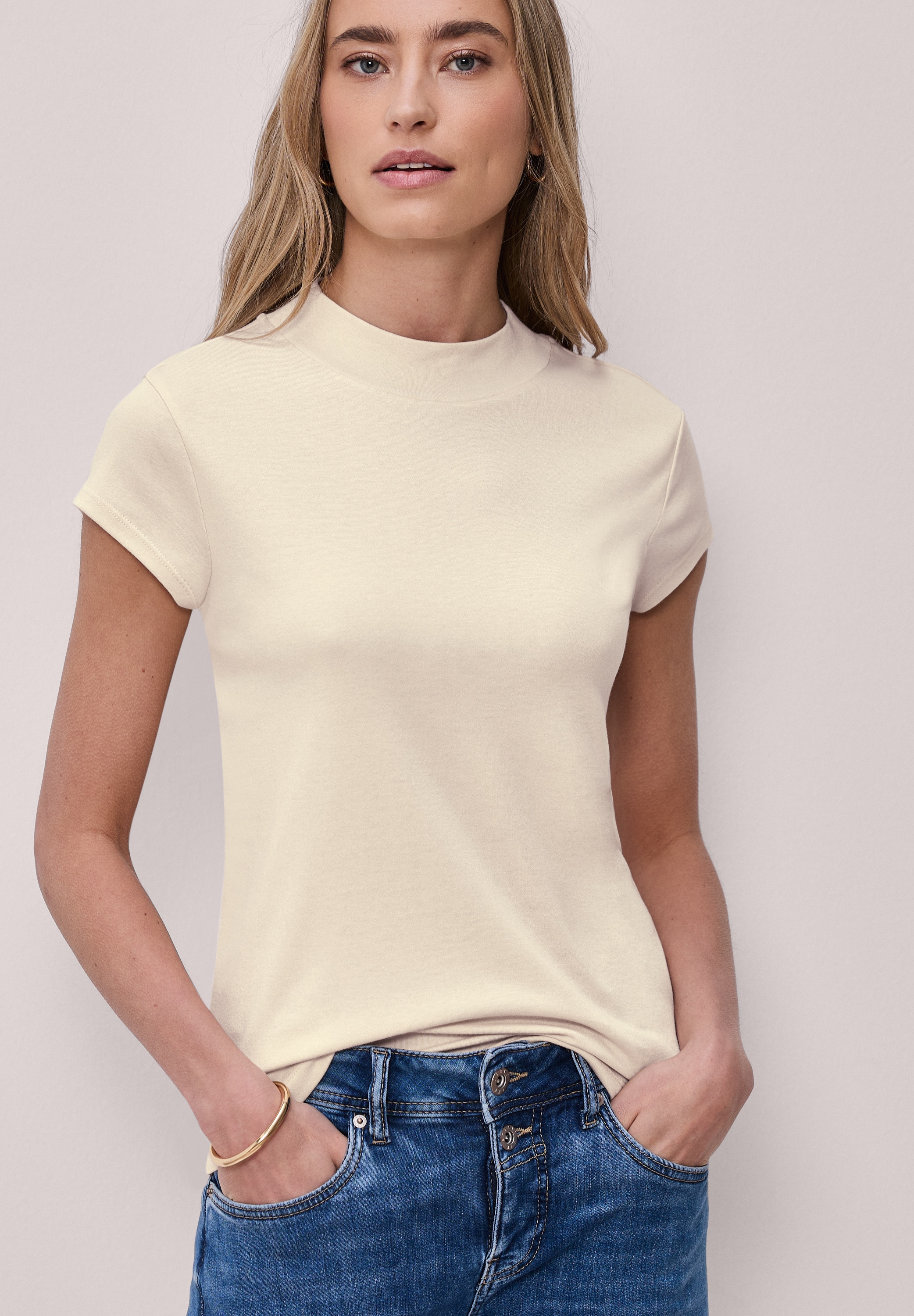 STREET ONE T-Shirt mit Turtleneck