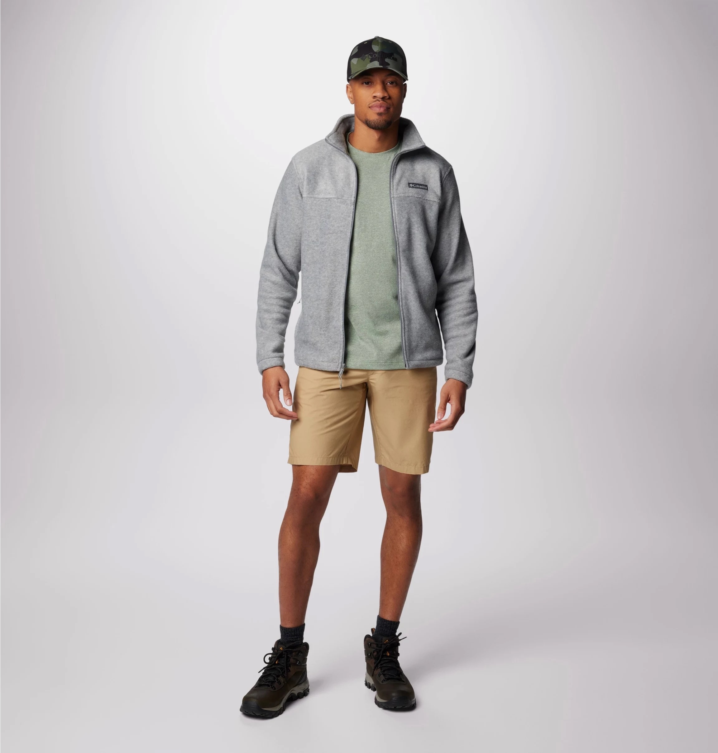 Columbia Fleecejacke »Steens Mountain Full Zip 2.0« mit hohem Stehkragen, wasserabweisend, windabweisend, atmungsaktiv