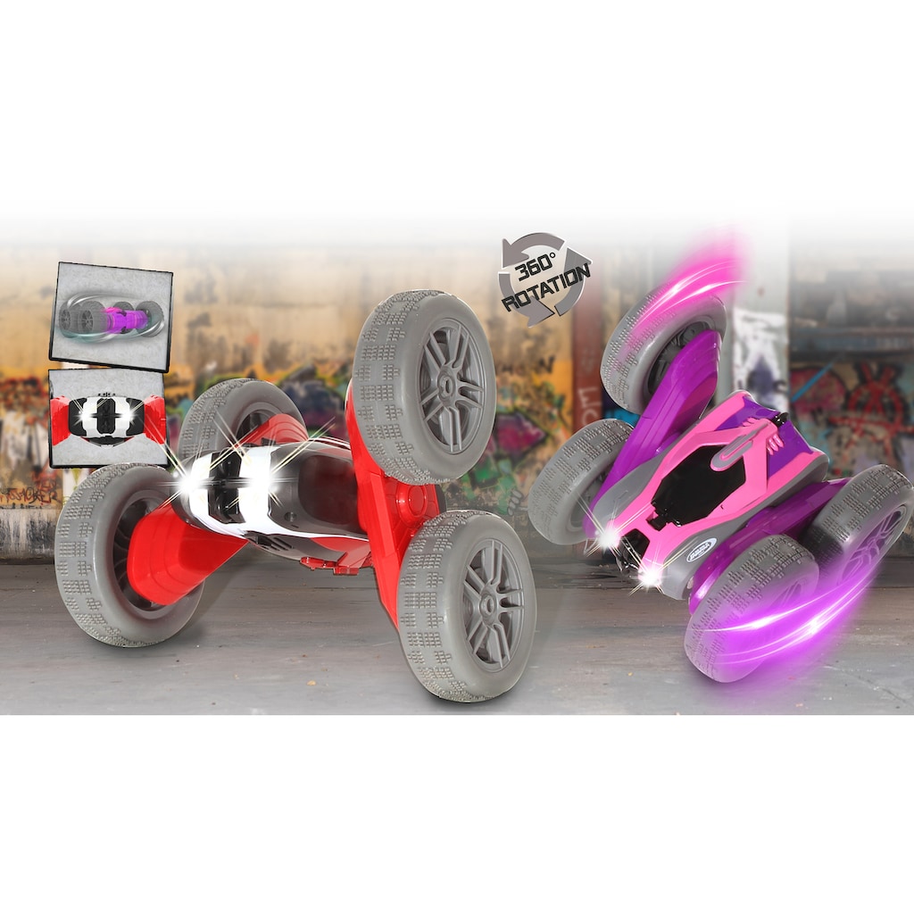 Jamara RC-Auto »SpinX Stuntcar 2,4GHz, lila-rosa«