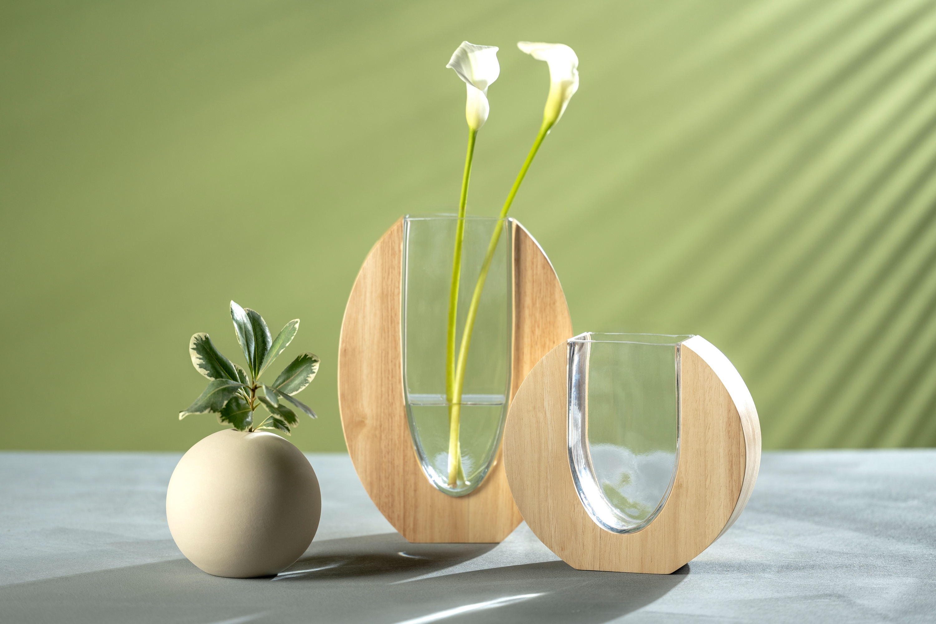 LEONARDO Dekovase "Vase LEGNO" günstig online kaufen