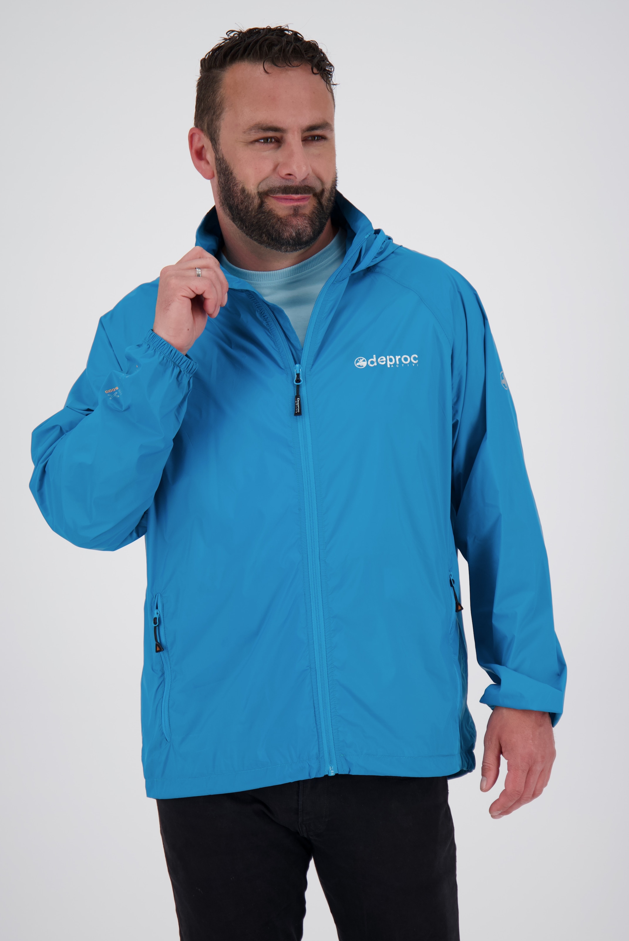 DEPROC Active Regenjacke "ROBSON MN II" auch in Großen Größen erhältlich günstig online kaufen