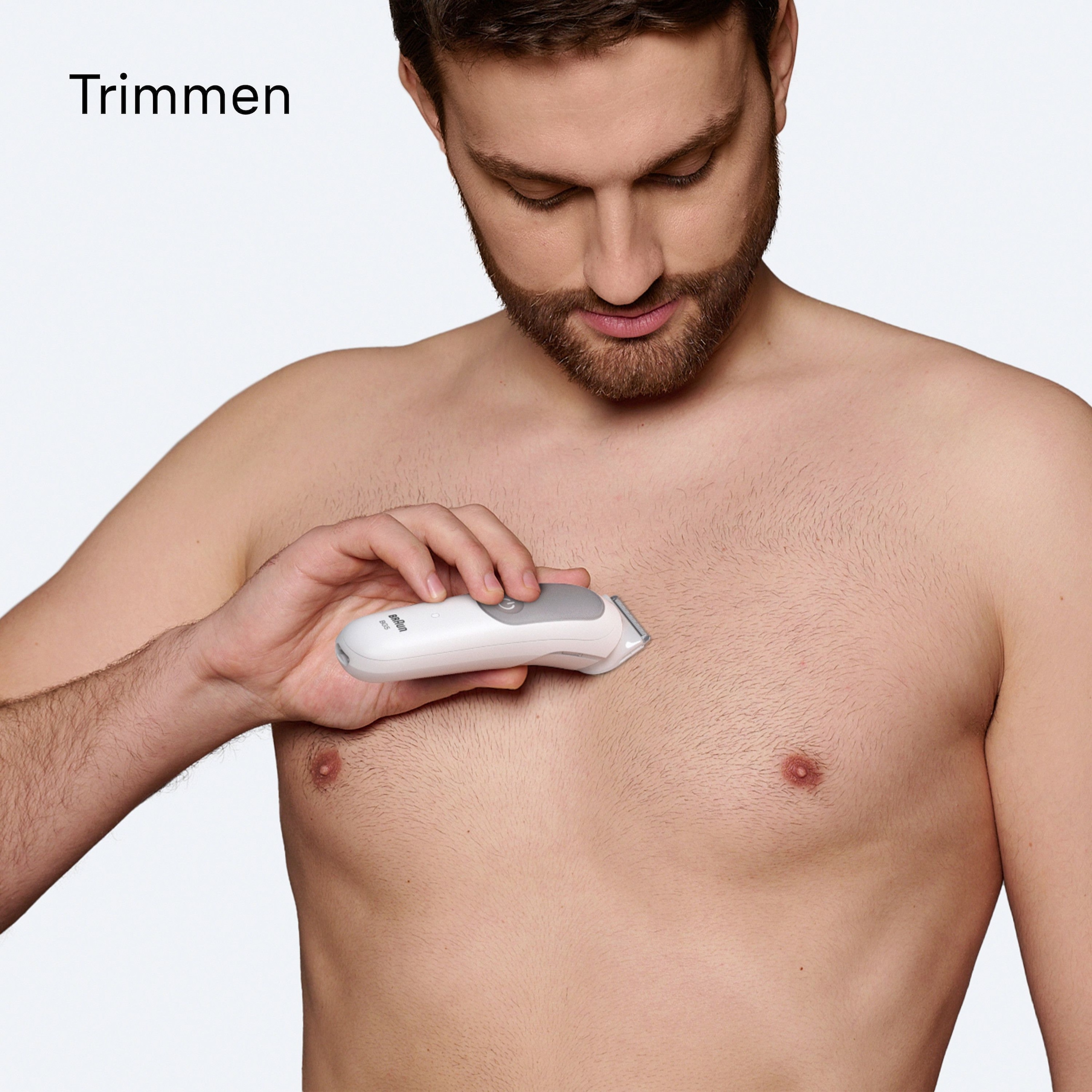 Braun Haarschneider »Body Groomer BG5500«, Trimmen für empfindliche Bereiche, 100 Min Akkulaufzeit, wasserdicht