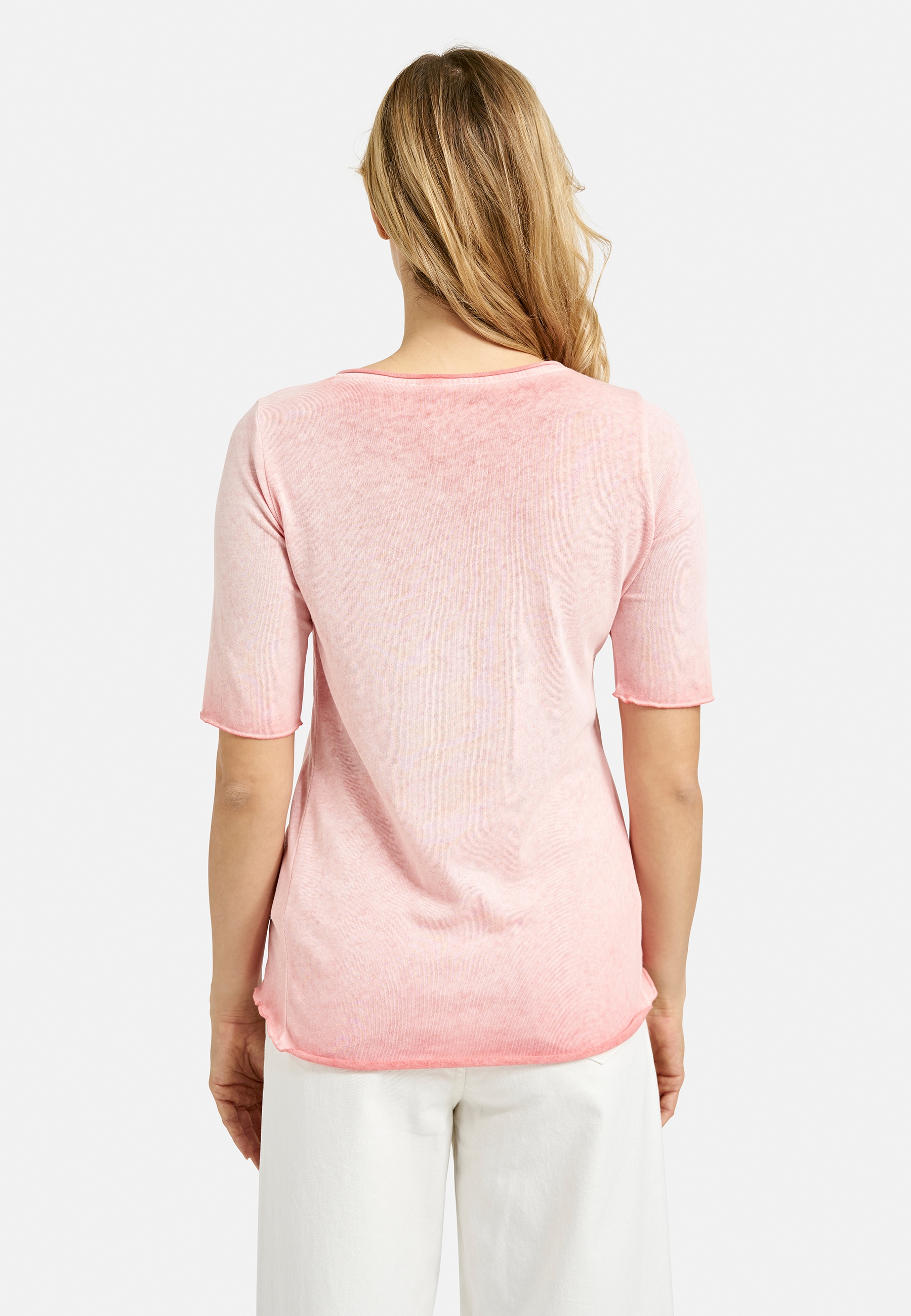 Smith & Soul Kurzarmpullover, aus Feinstrick