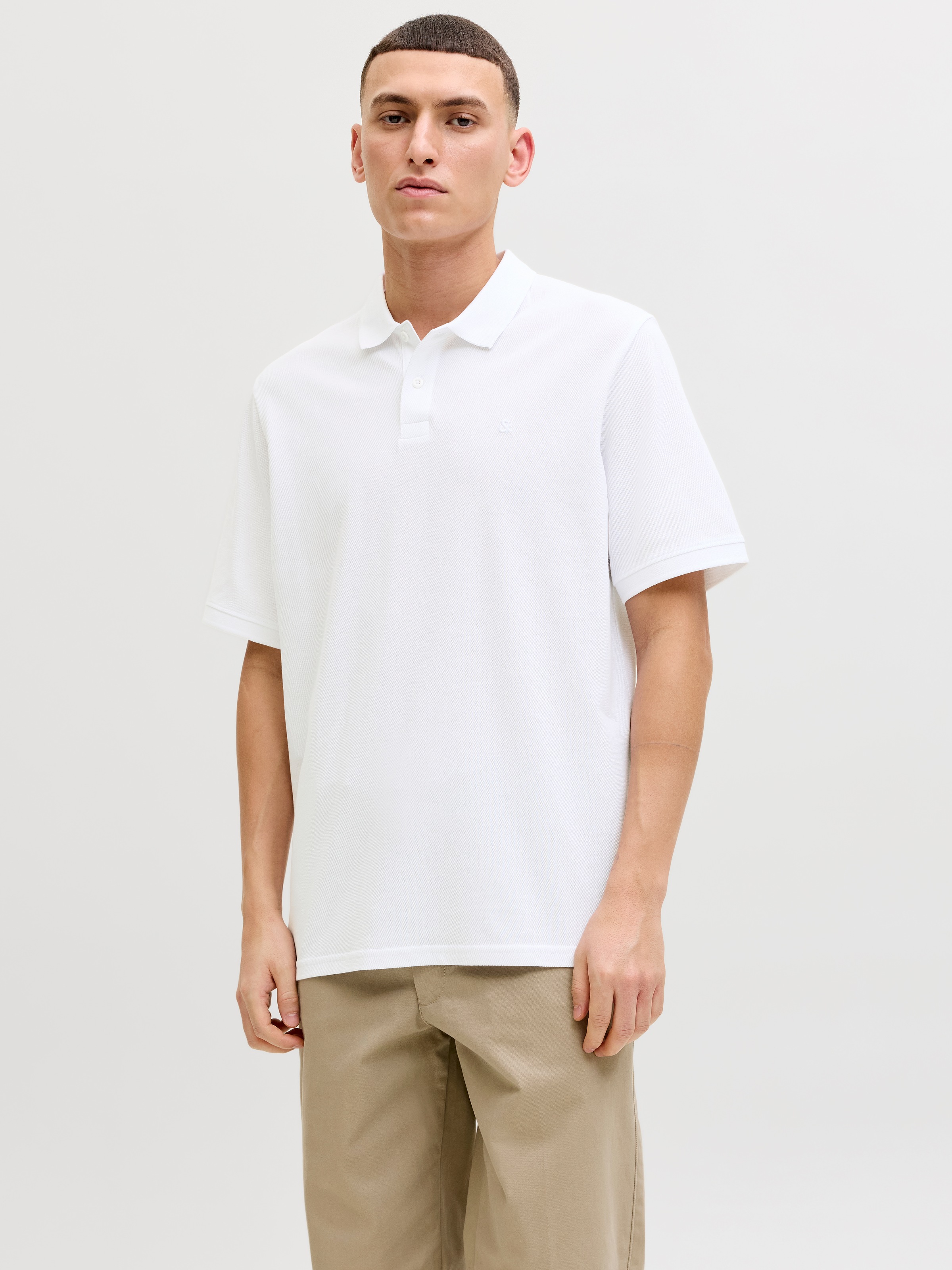 Jack & Jones Poloshirt »JJEBASIC POLO SS 3PK MP NOOS« Packung, 3 Stk. Baumwolle, slim fit