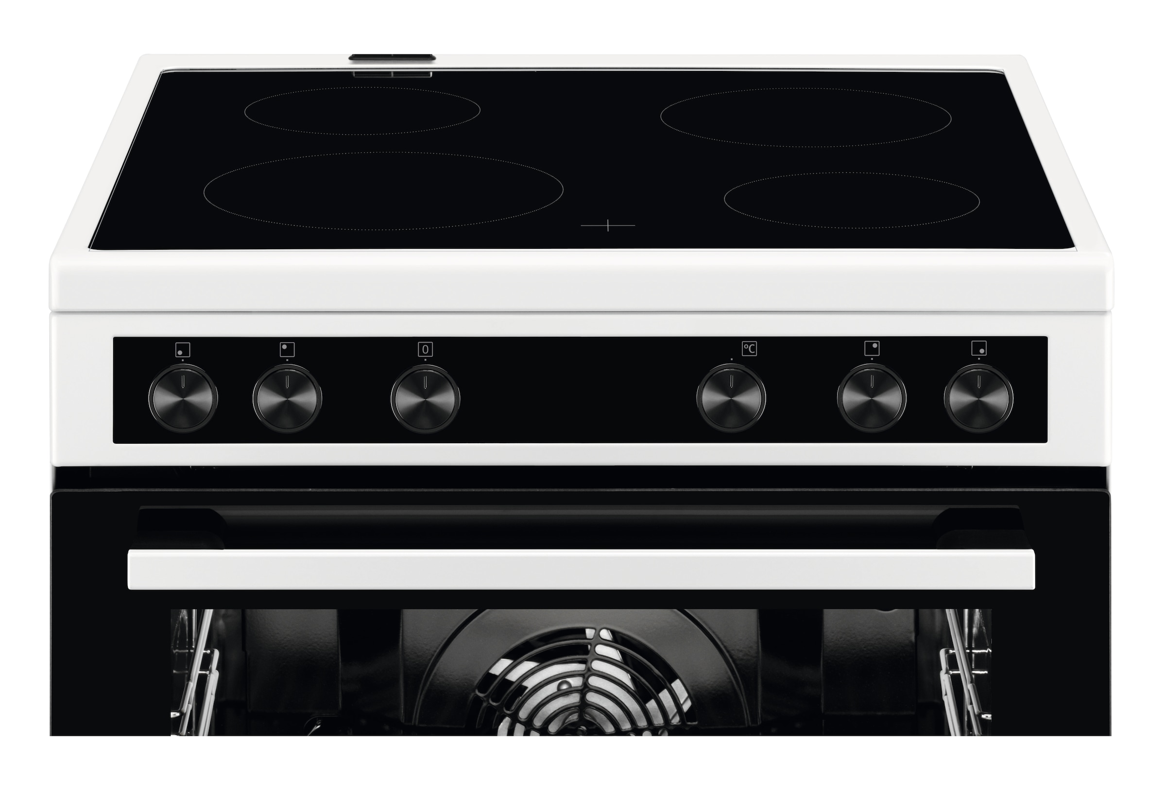 AEG Elektro-Standherd »CCB6206ABW«, mit FlexiRunners™ – Teilauszug (2 Paar), glatte Innenwände aus CLEAN-Emaille