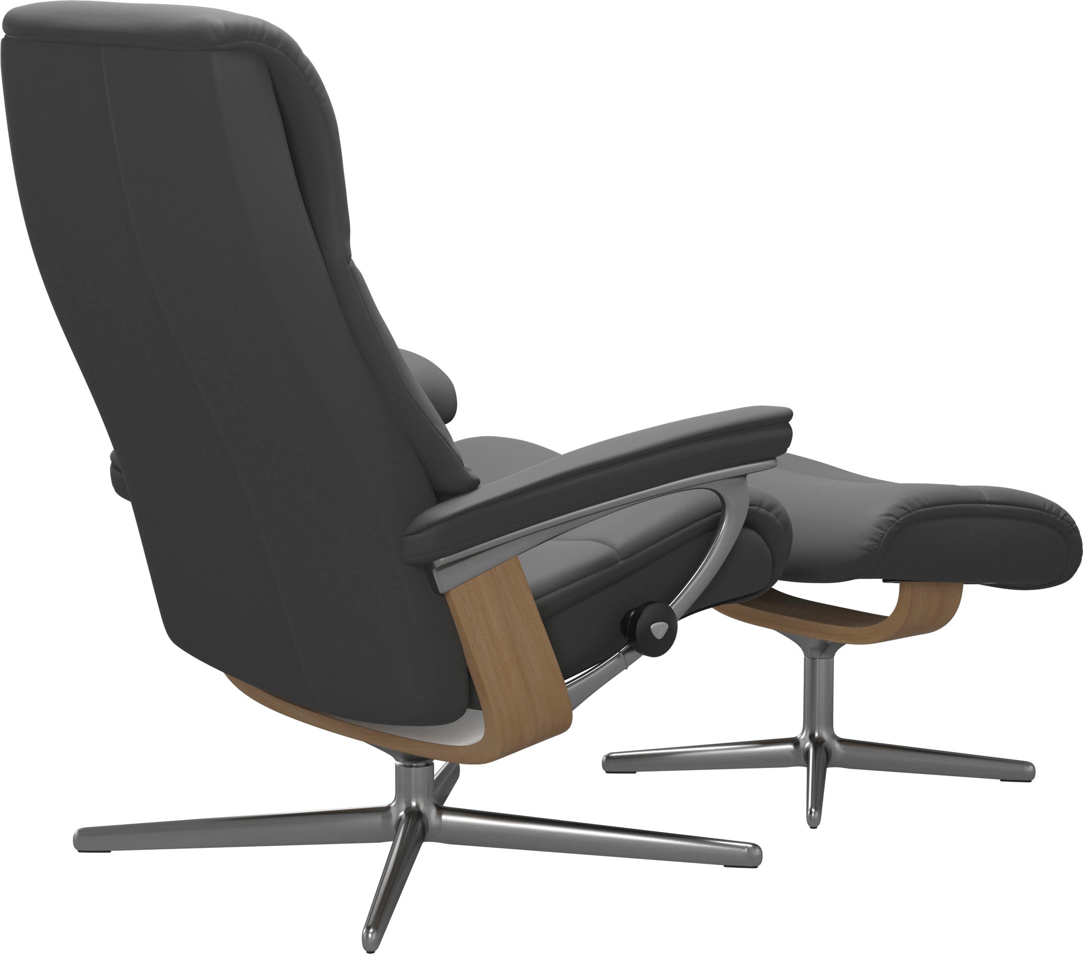 Stressless® Relaxsessel »View«, mit Cross Base, Größe S, M & L, Holzakzent Eiche