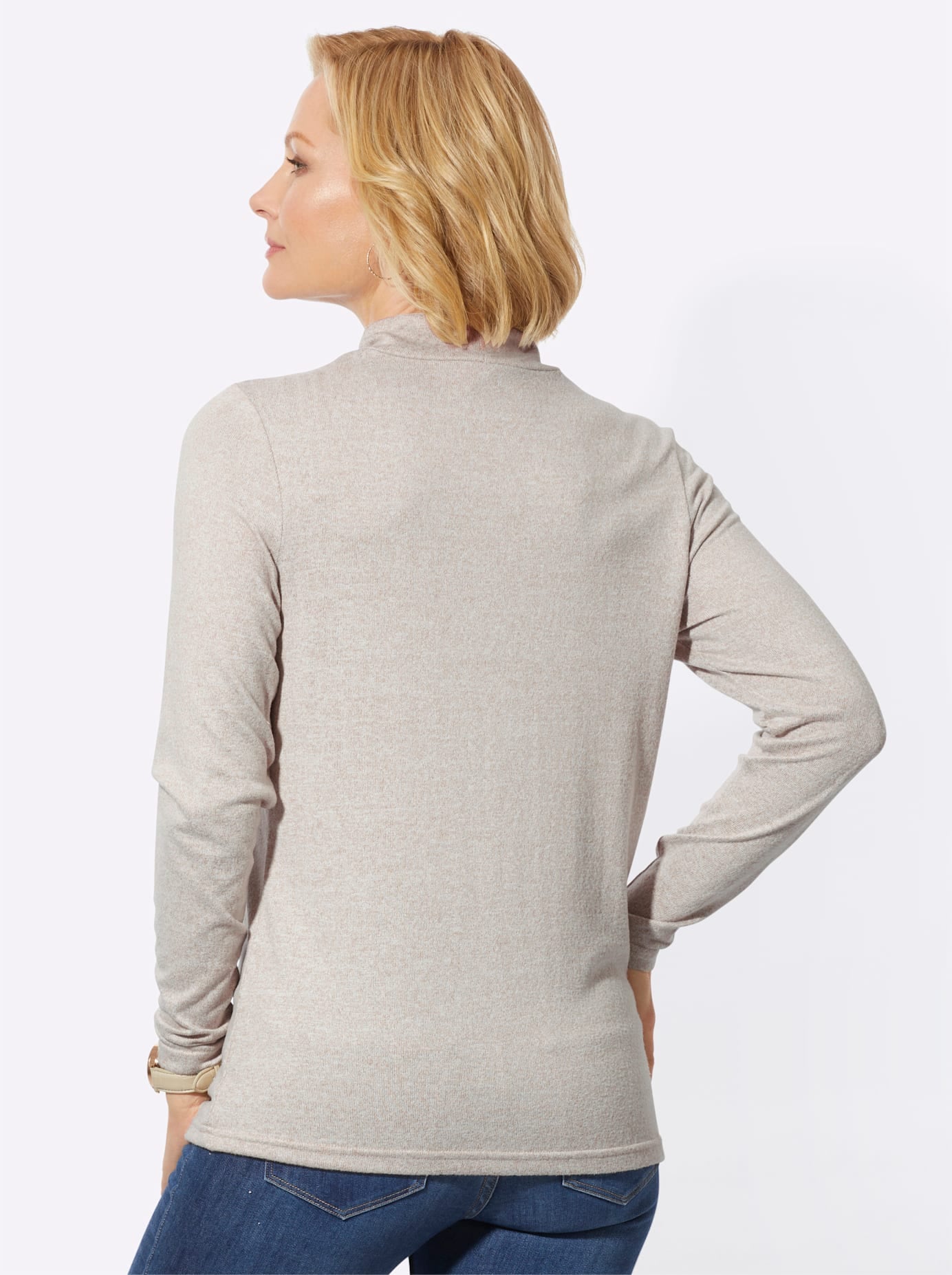 Classic Basics Stehkragenshirt »Winter-Shirt«, (1 tlg.)