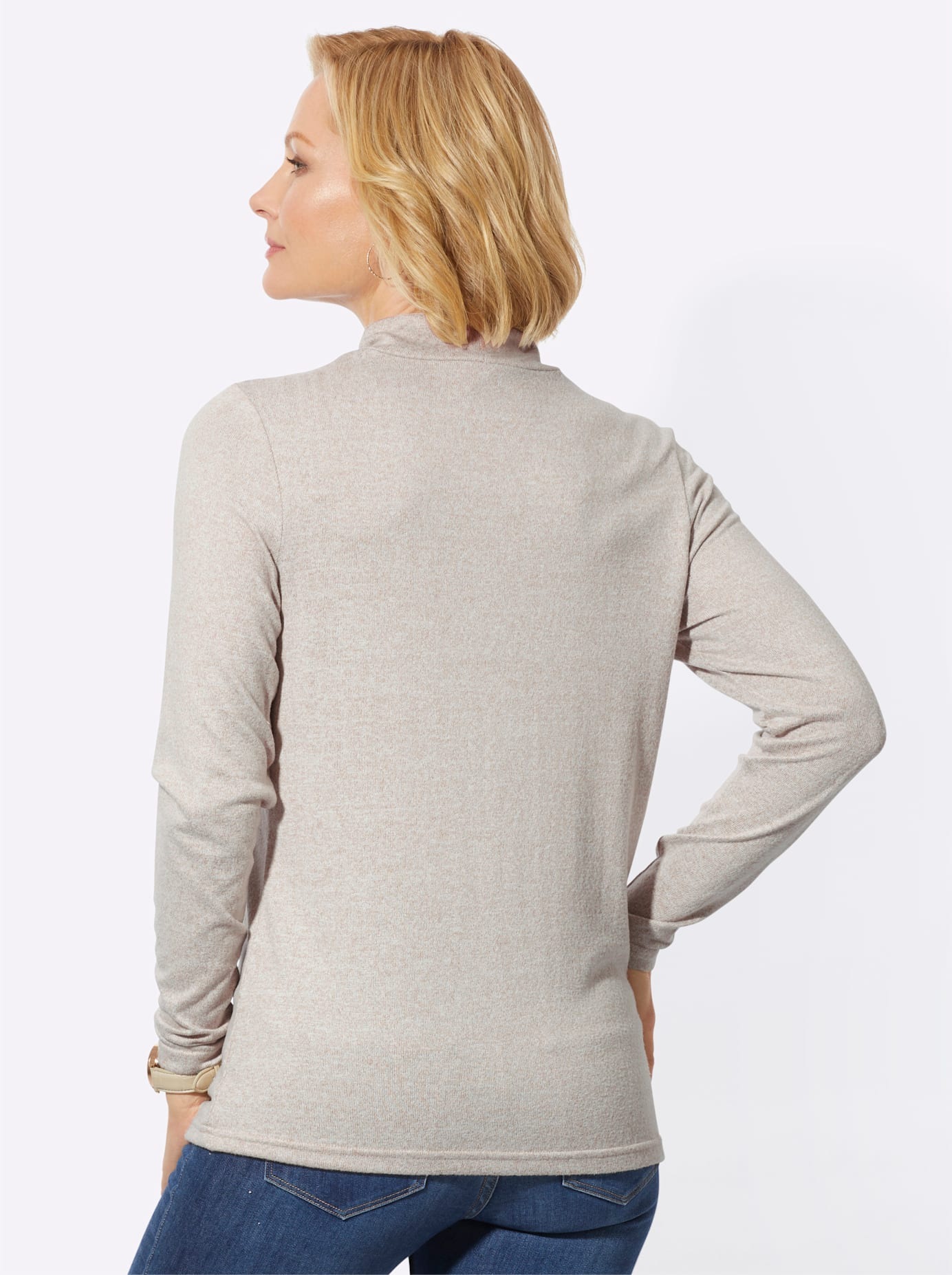 Classic Basics Stehkragenshirt "Winter-Shirt" 1 Stk. günstig online kaufen