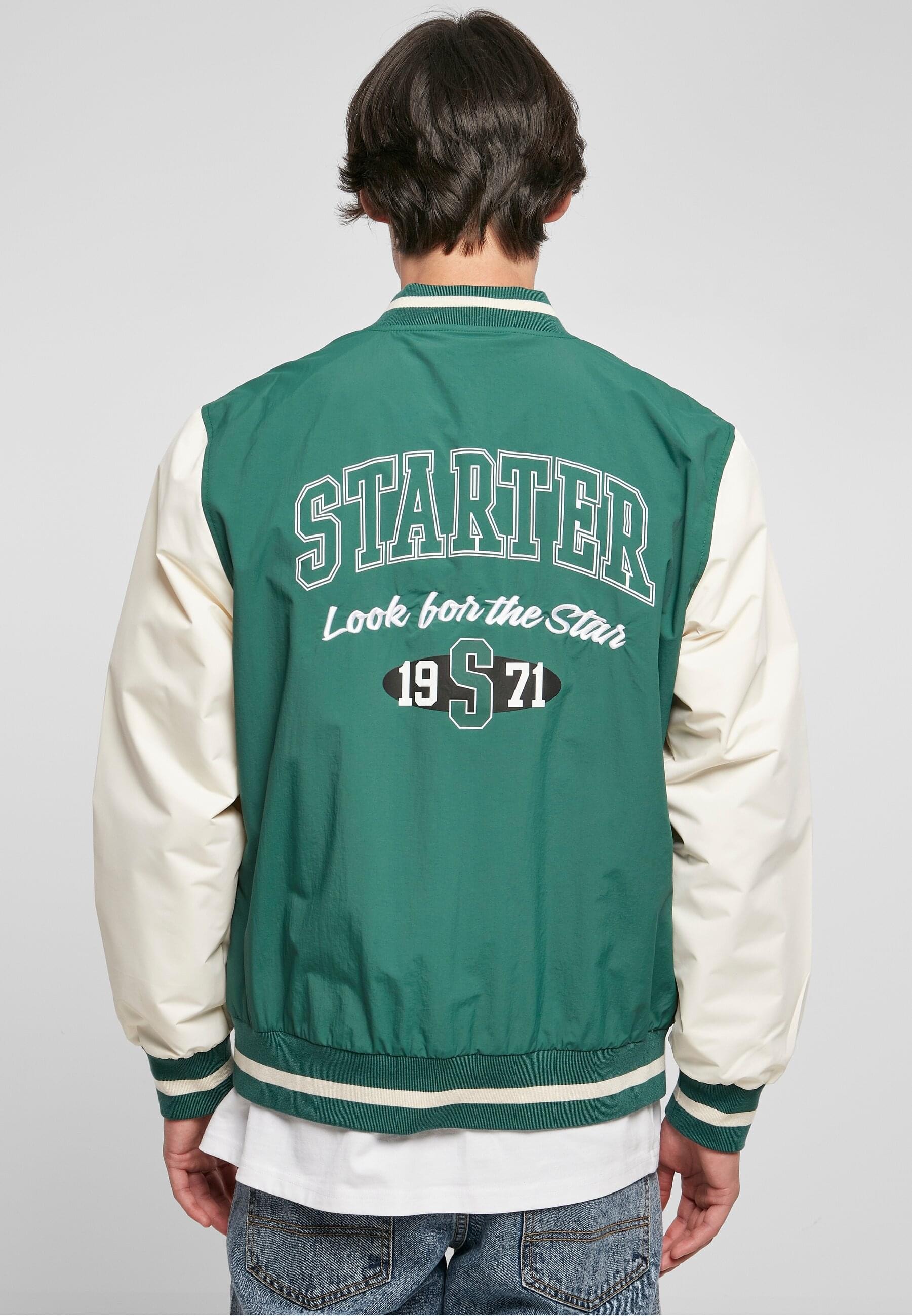 Starter Black Label Collegejacke »Starter Black Label Herren Starter Nylon College Jacket«, (1 St.), ohne Kapuze