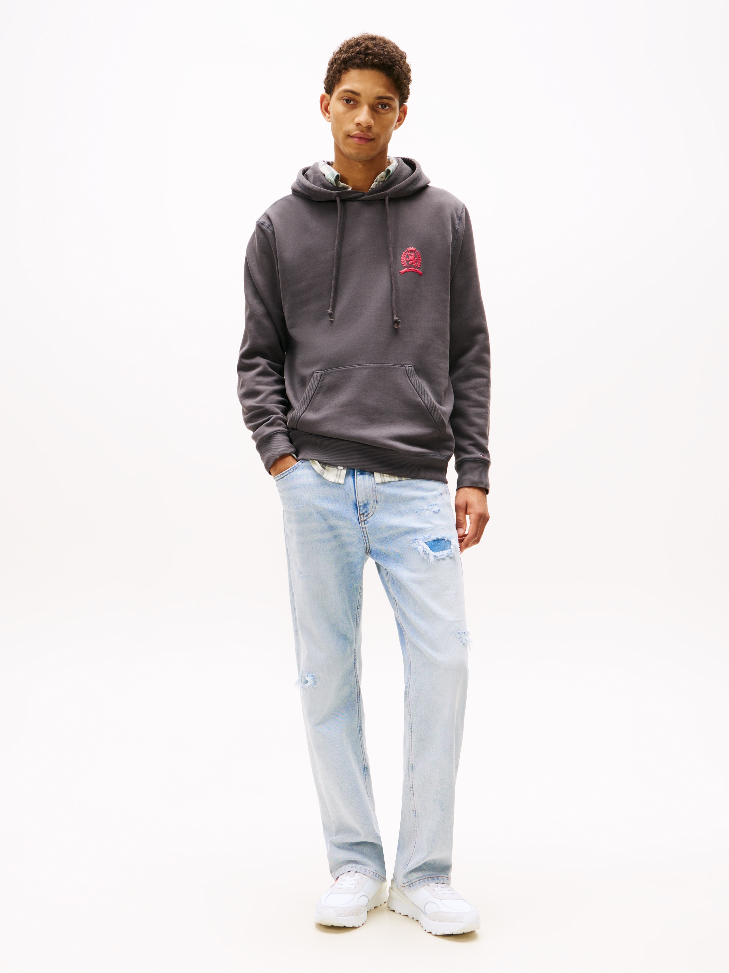 Tommy Jeans Sneaker »TJM TECHNICAL RUNNER ESS«, Freizeitschuh, Halbschuh, Schnürschuh mit gepolstertem Schaftrand