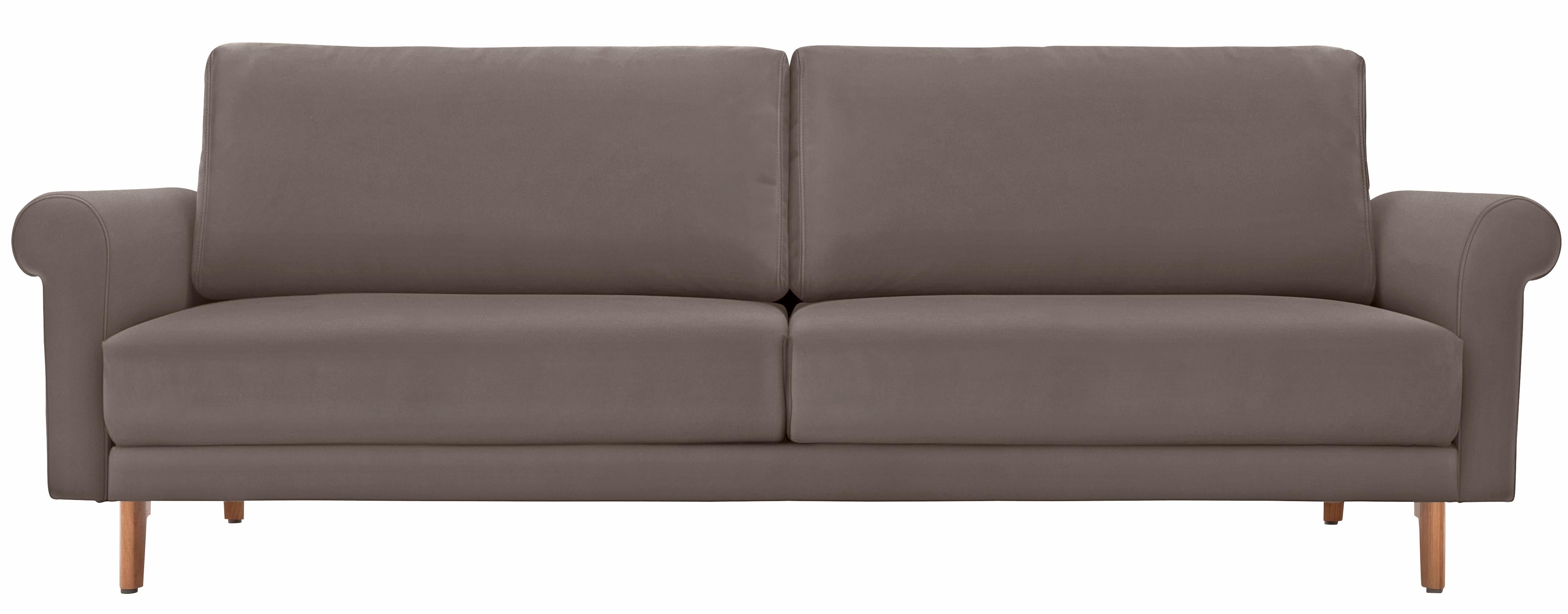 Creation BY ROLF BENZ 3-Sitzer "CR.450, Designsofa, Loungesofa" modern Landhaus, Breite 208 cm, Füße in Nussbaum