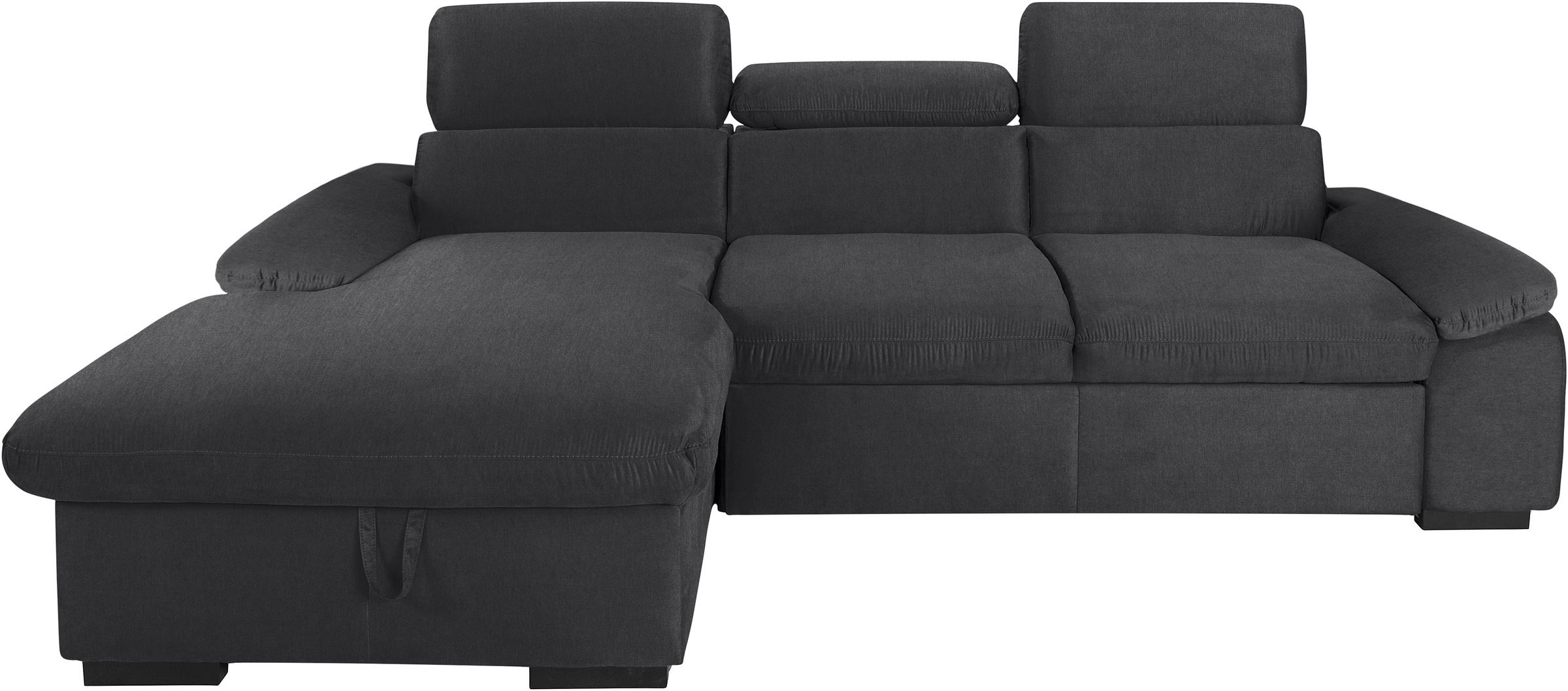 COTTA Ecksofa "Lola L-Form mit Kopfteilfunktion & Hocker", (Set, mit Hocker günstig online kaufen