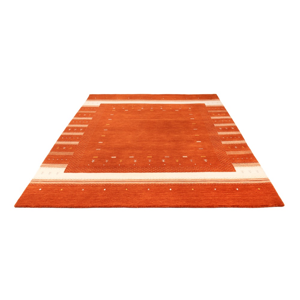 morgenland Wollteppich »Aurora Flair - Gabbeh Teppich - Loribaft Softy«, rechteckig, 1,2 mm Höhe, Sehr weicher Flor