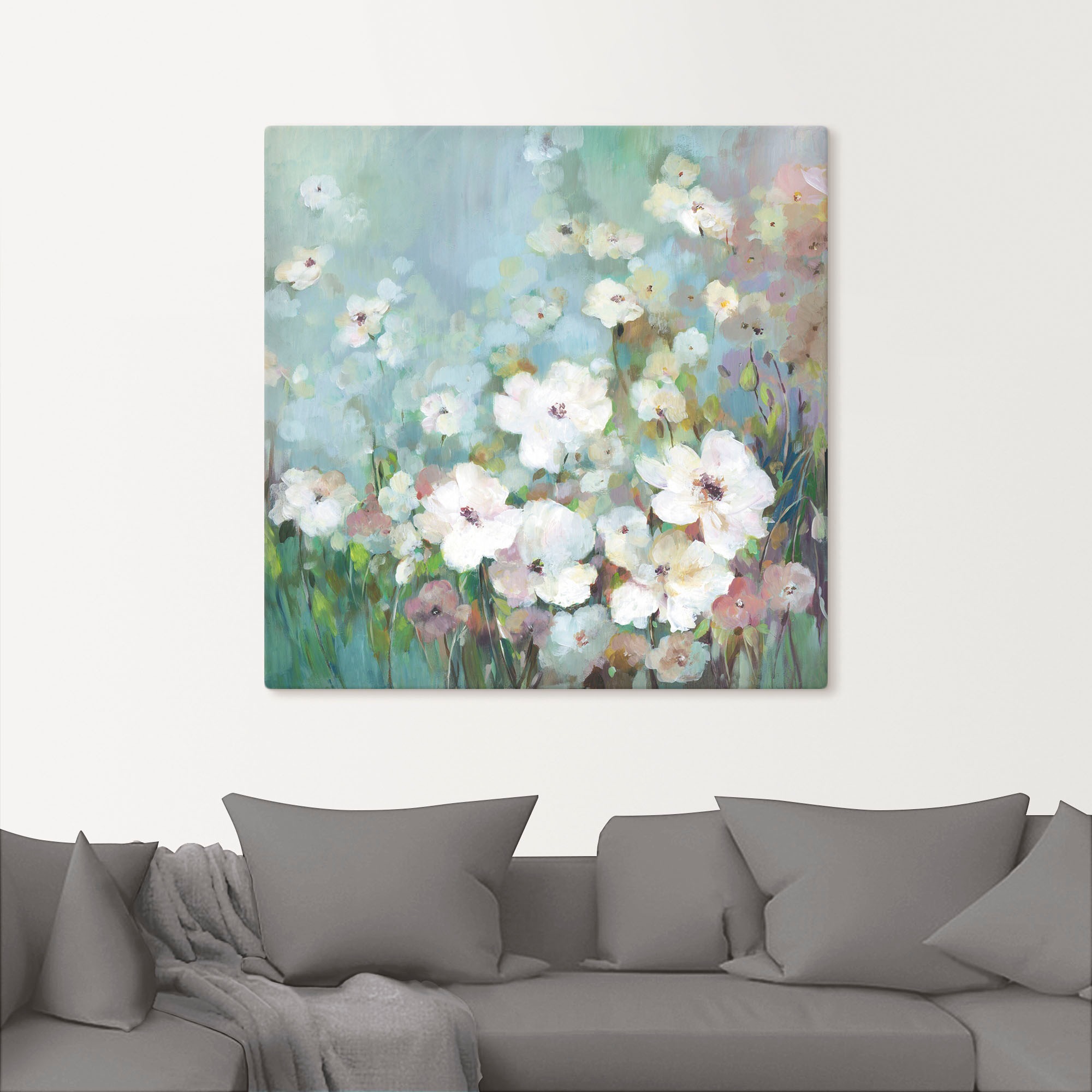 Thumbnail - Artland Wandbild "Feldblumengarten" Blumenwiese 1 Stk. tlg. als Leinwandbild, Poster in verschied. Größen