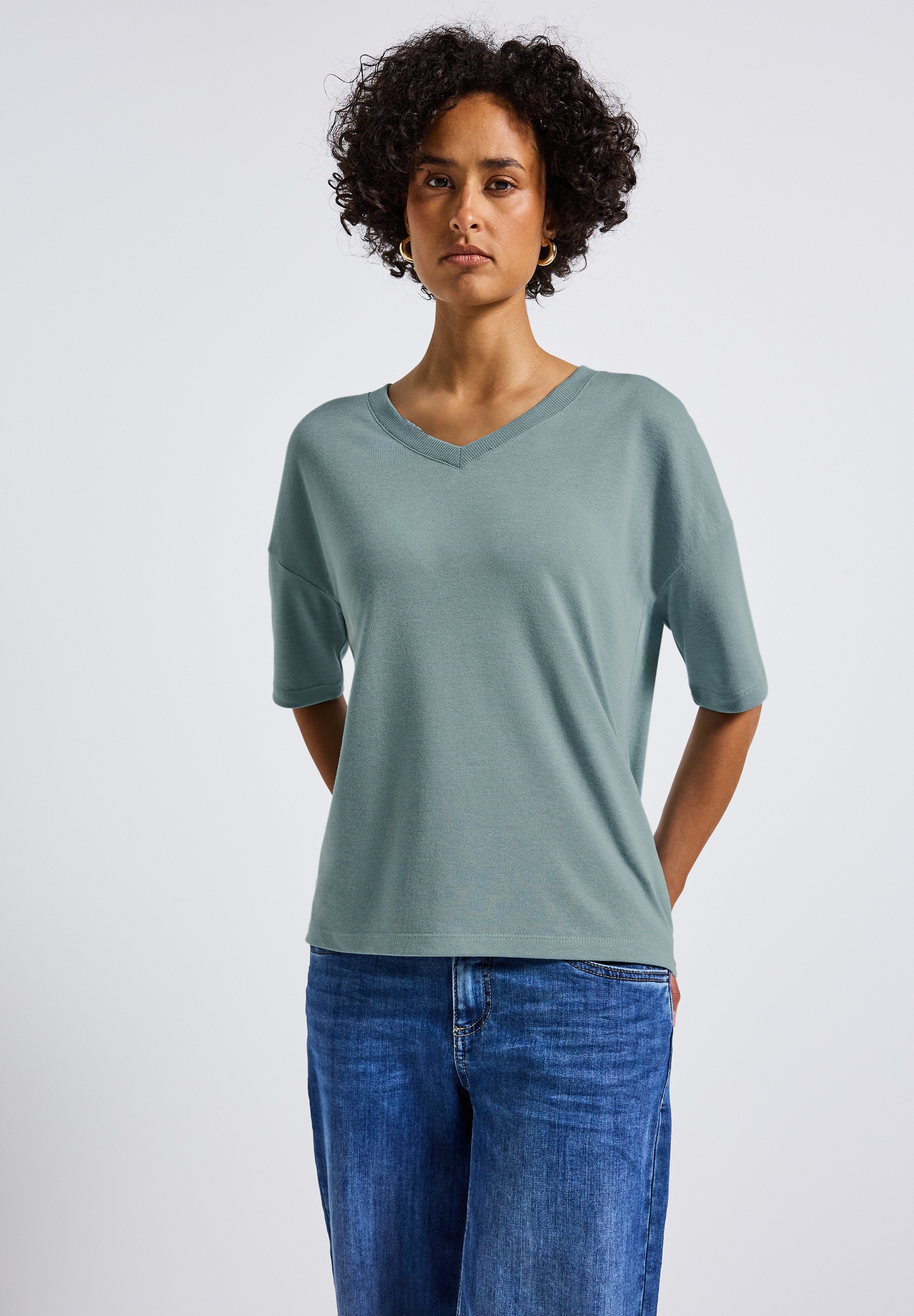 STREET ONE T-Shirt, aus softer Viskose günstig online kaufen