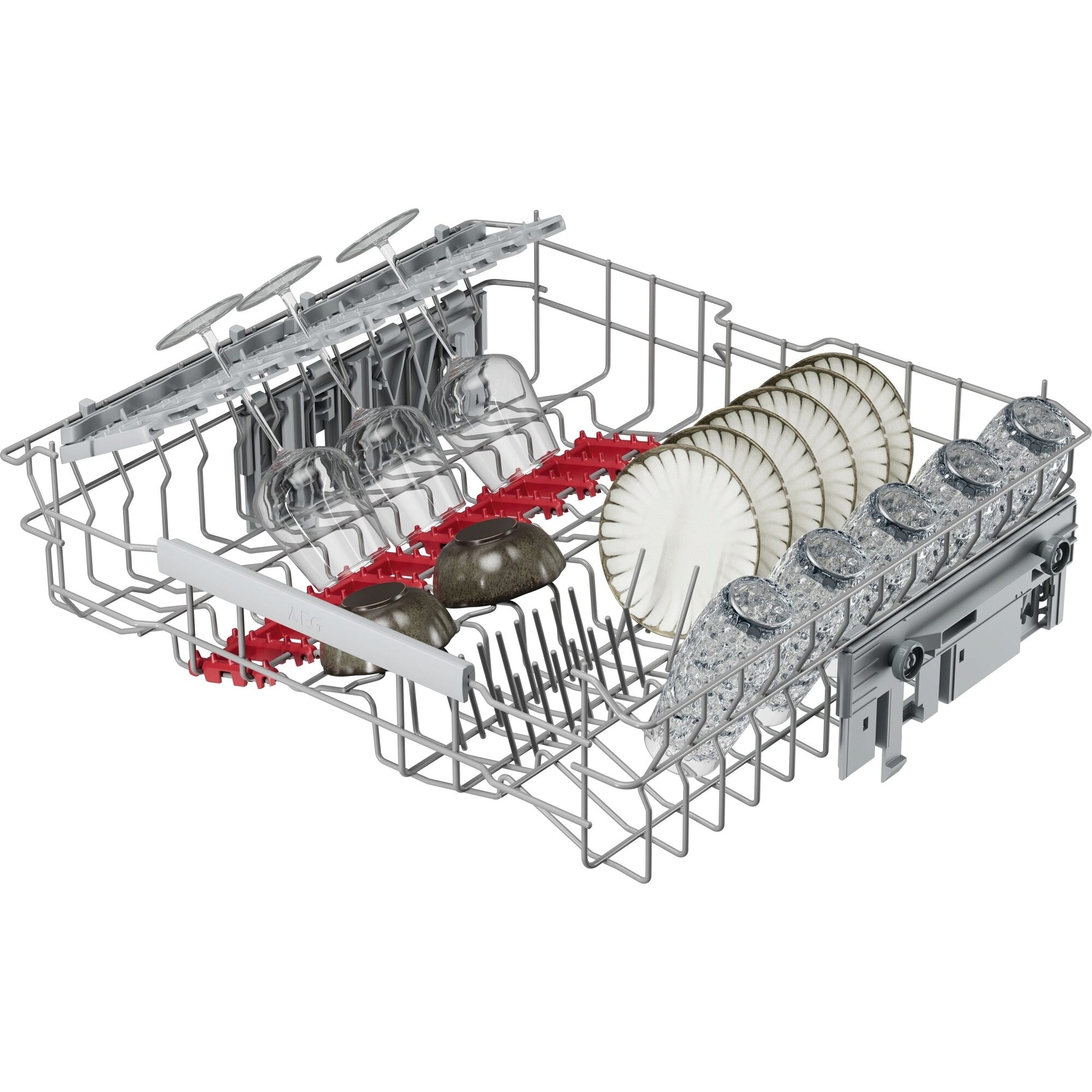 AEG vollintegrierbarer Geschirrspüler 6000 »GI6200A2SC« Spülmaschine – starke Sprühabdeckung, viel Platz & sauber