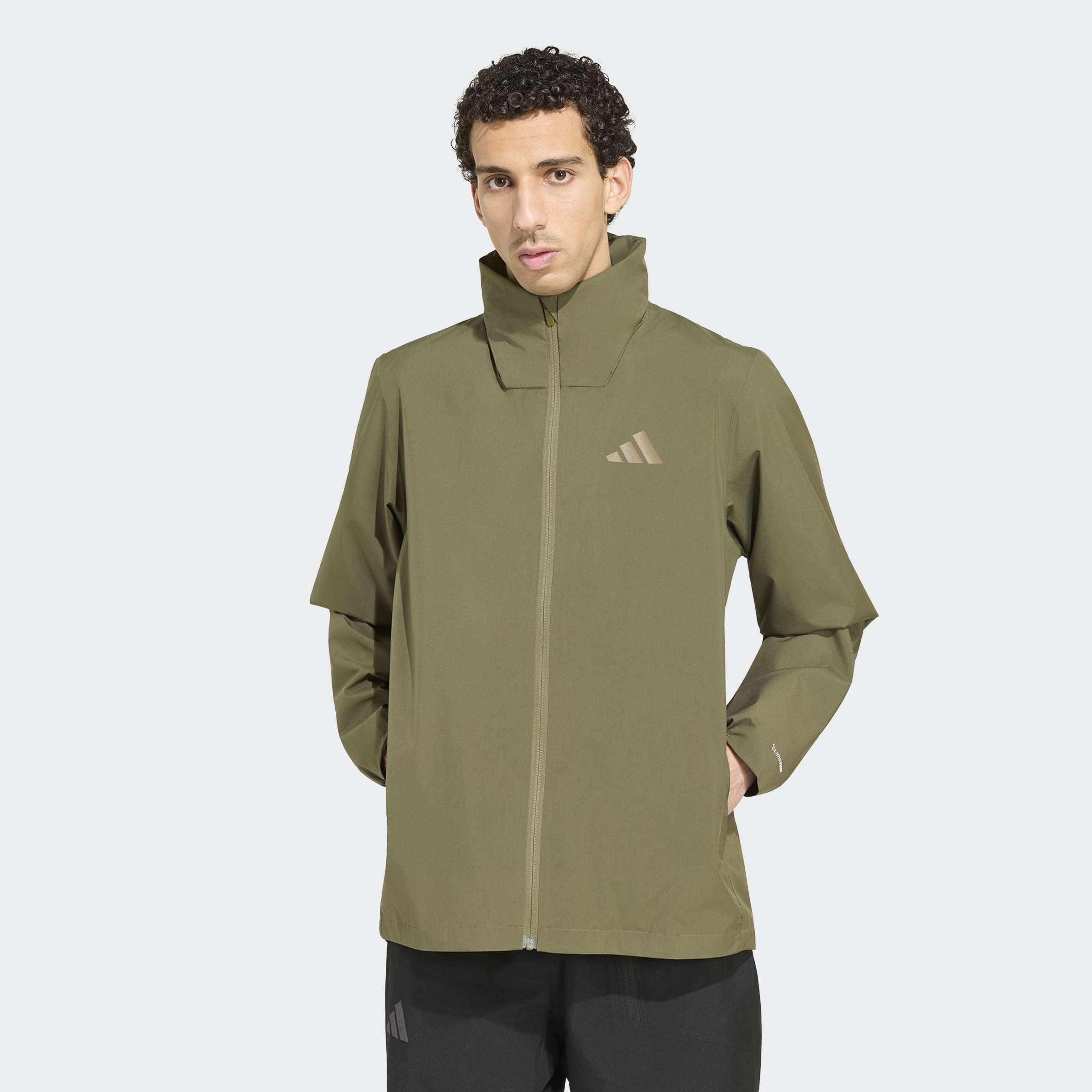 adidas TERREX "MULTI ESSENTIALS 2 LAYER RAIN T" sportlicher Stil, mit Climaproof Technologie, aus Polyester