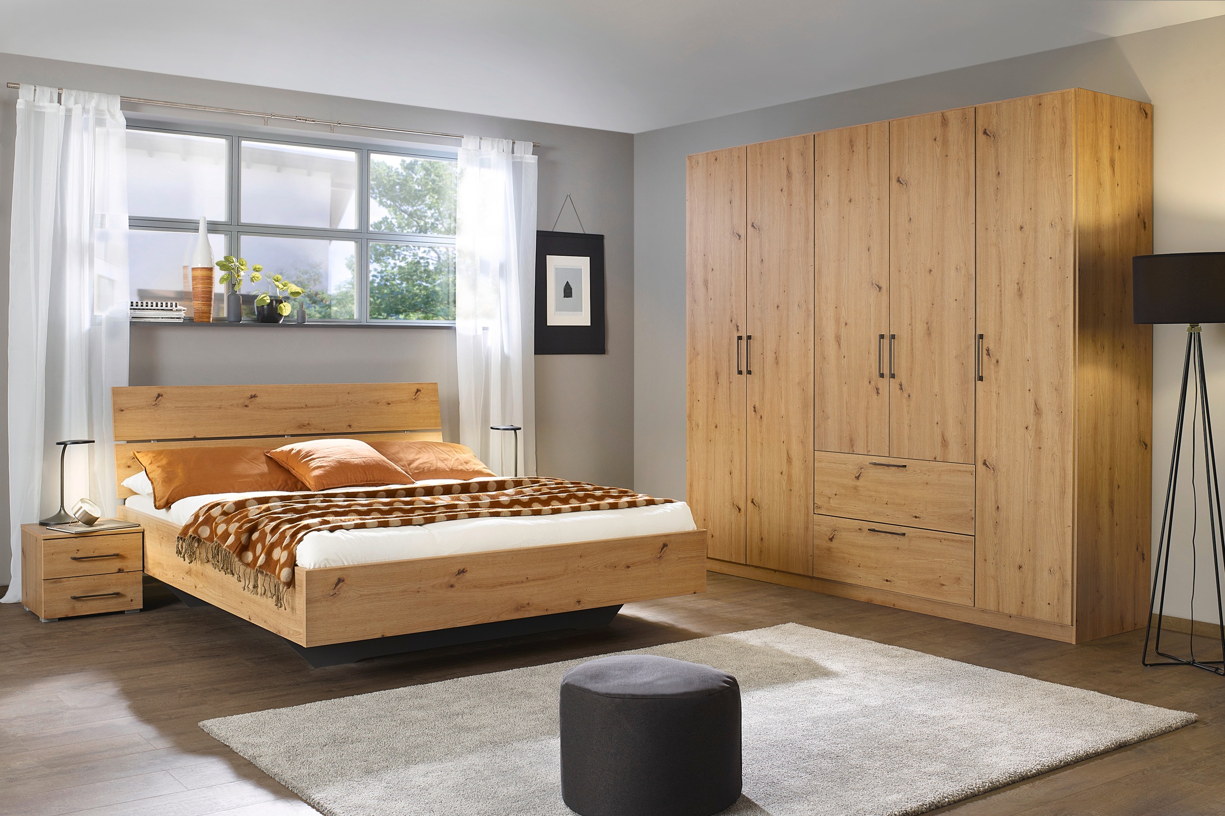 OTTO home Drehtürenschrank "Kleiderschrank Schrank Garderobe Wäscheschrank günstig online kaufen