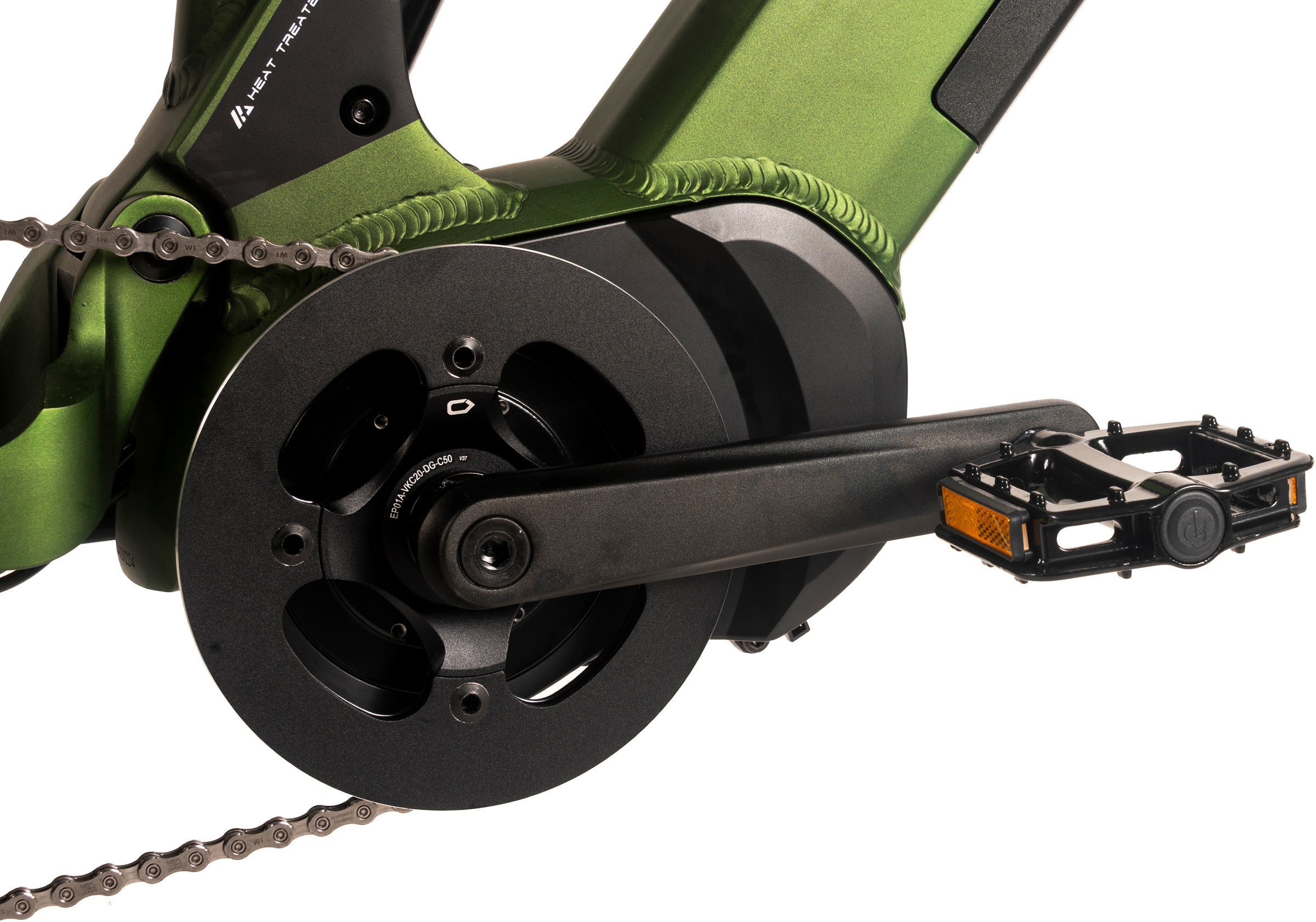 Adore E-Bike »Fully 29" Enforce 4.0 Mittelmotor 85NM / 15Ah Grün matt«, 9 Gang, Shimano, Cues, Mittelmotor 250 W