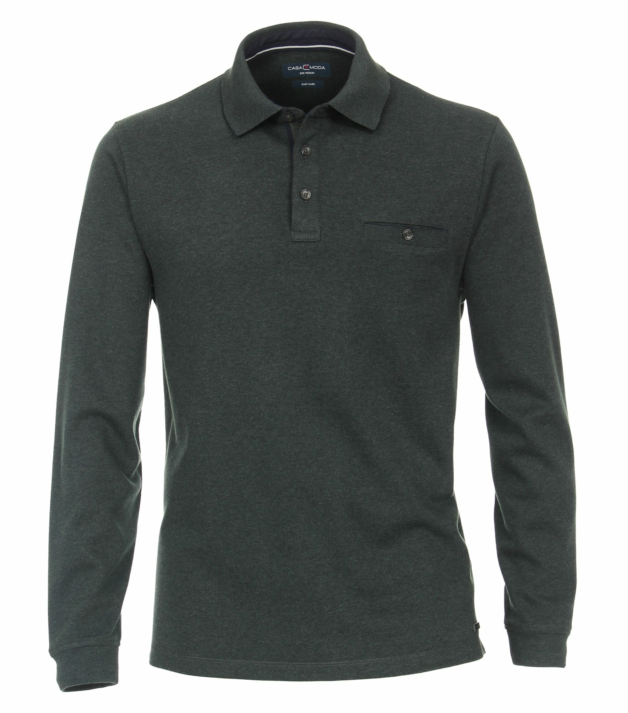 CASAMODA "CASAMODA Polo-Shirt Langarm gestreift" günstig online kaufen