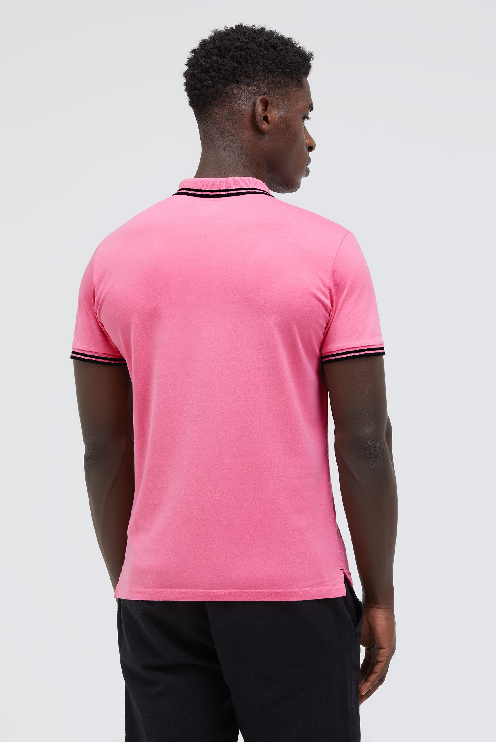 CMPD Poloshirt mit Seitenschlitze