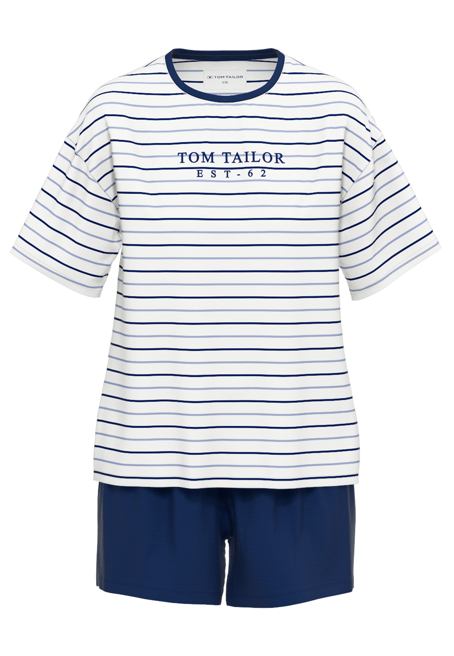 TOM TAILOR Shorty "Zaria", (2 tlg.), Zeitlos angesagte Streifendesign günstig online kaufen