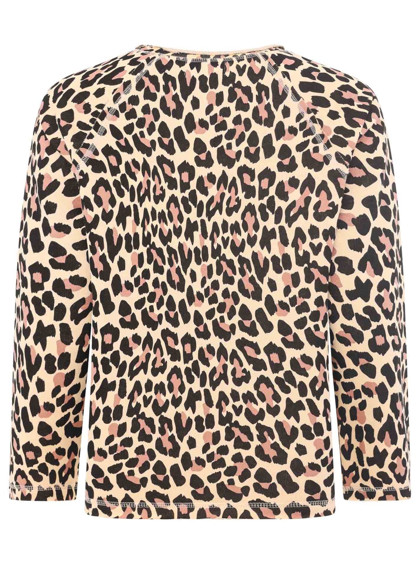 Zwillingsherz Sweater »"Leo allover"«, mit animalischem Printdesign