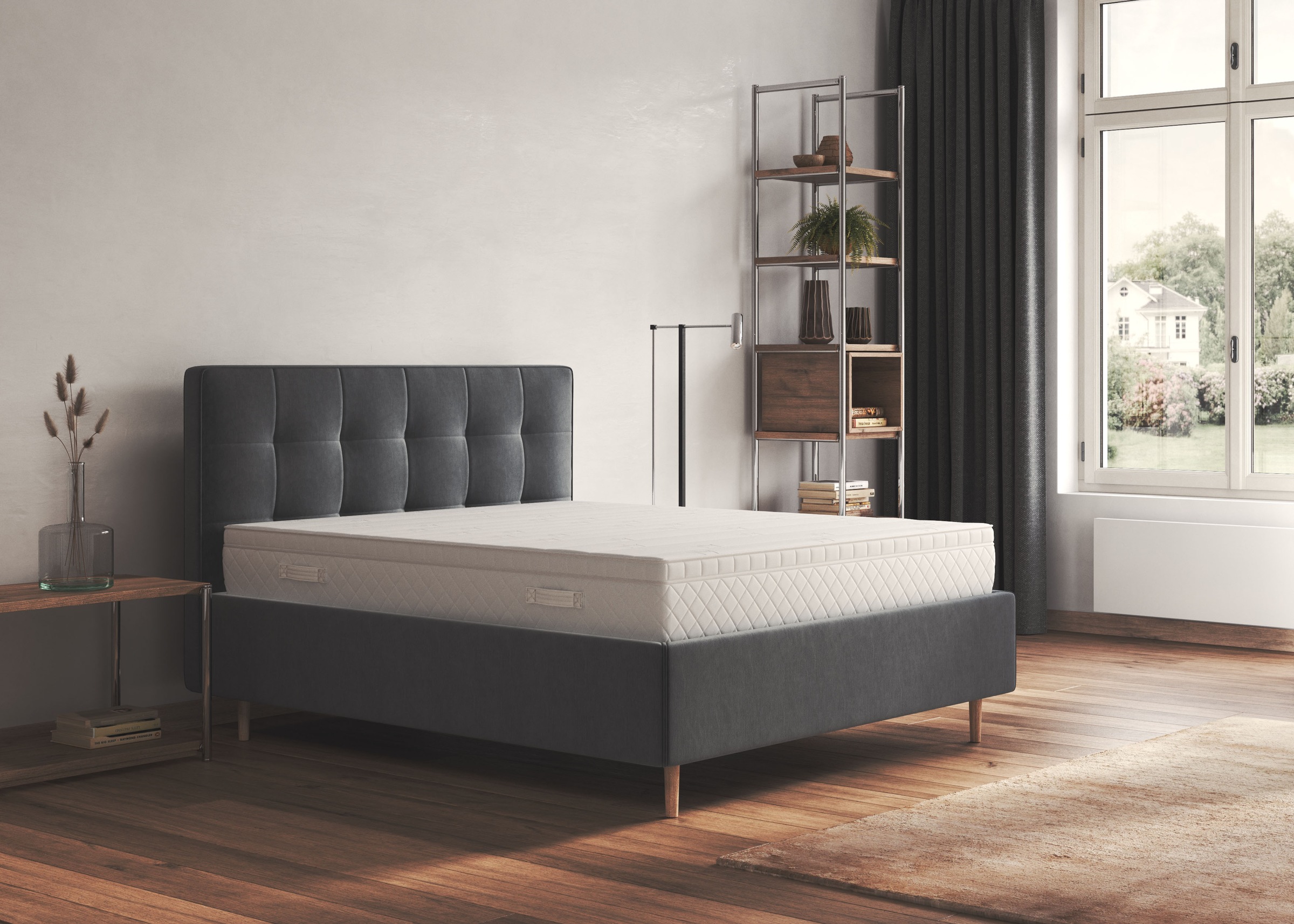 Malie Boxspringmatratze Meike, 25 cm cm hoch, 806 Federn, (1 St.)