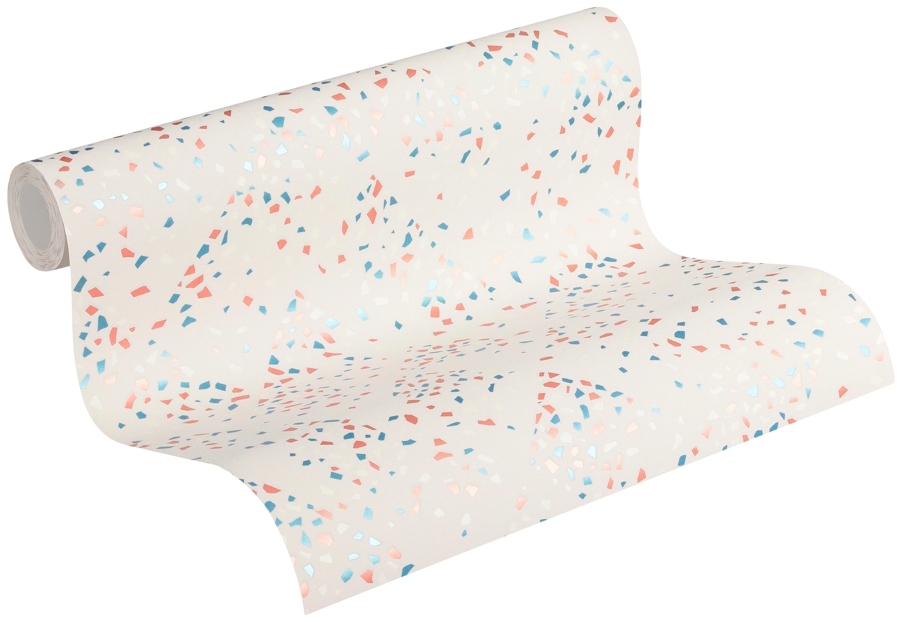 living walls Vliestapete »New Walls 50's Glam Konfetti« Motiv | abstrakt | gemustert leicht strukturiert Tapete Modern Tapeten Wohnzimmer Schlafzimmer Küche Flur Design Optik