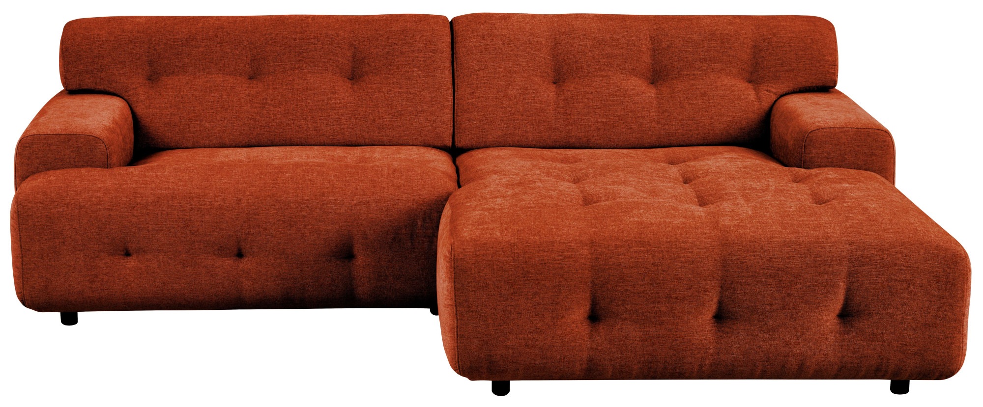 andas Ecksofa "Jerslev" mit Knopfsteppung, mit Wellenunterfederung und Kalt günstig online kaufen