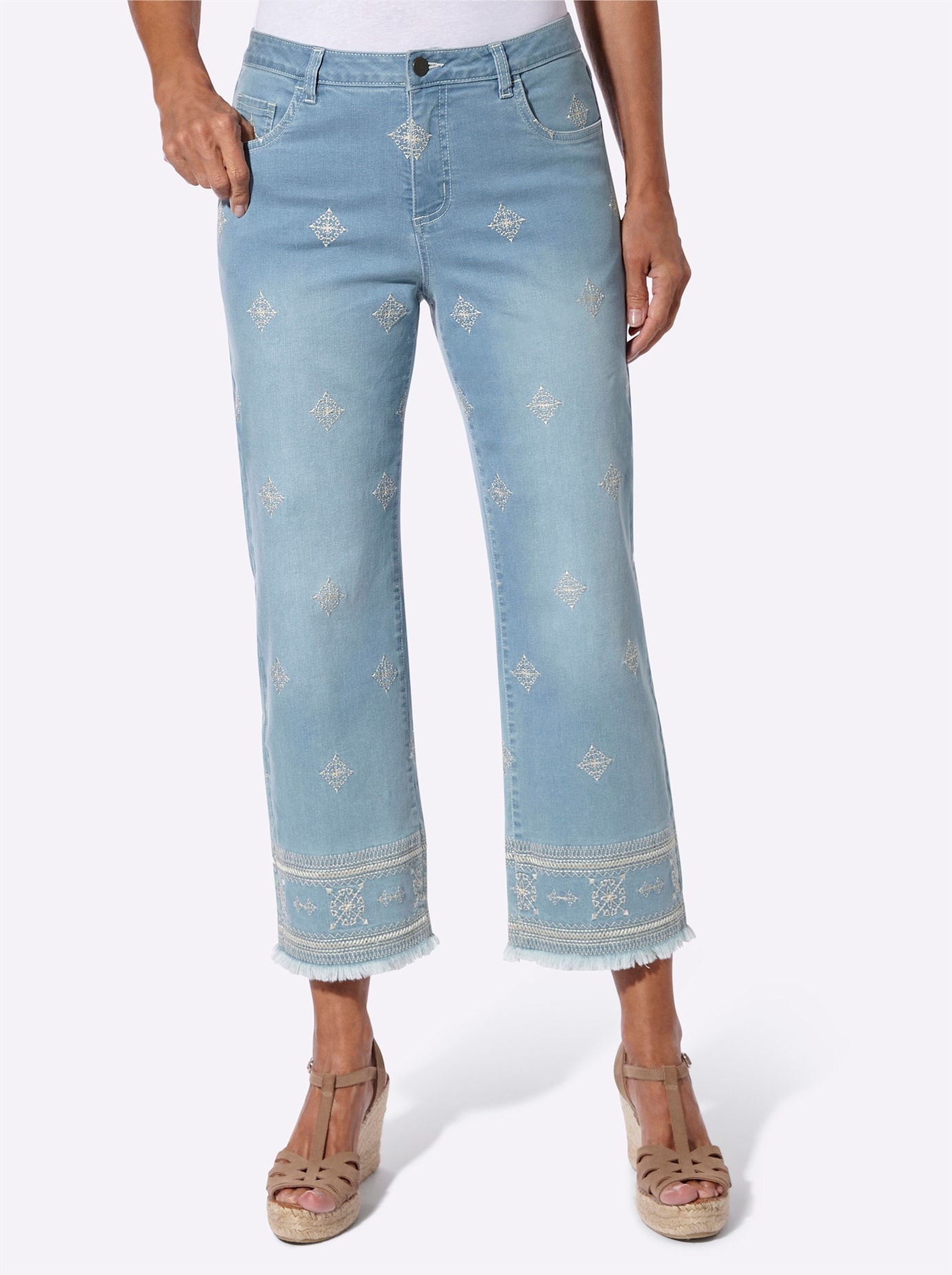 Inspirationen 7/8-Jeans 1 tlg. günstig online kaufen