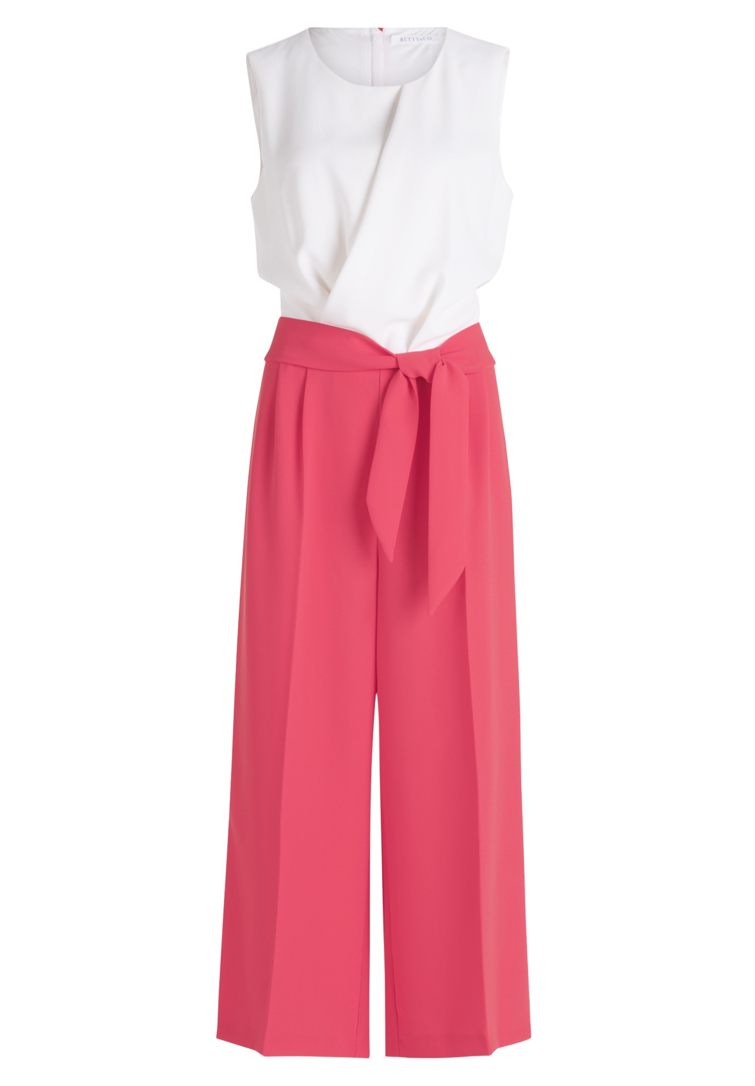 Betty&Co Overall "Betty & Co Jumpsuit ohne Arm", (1 tlg.), Falten günstig online kaufen