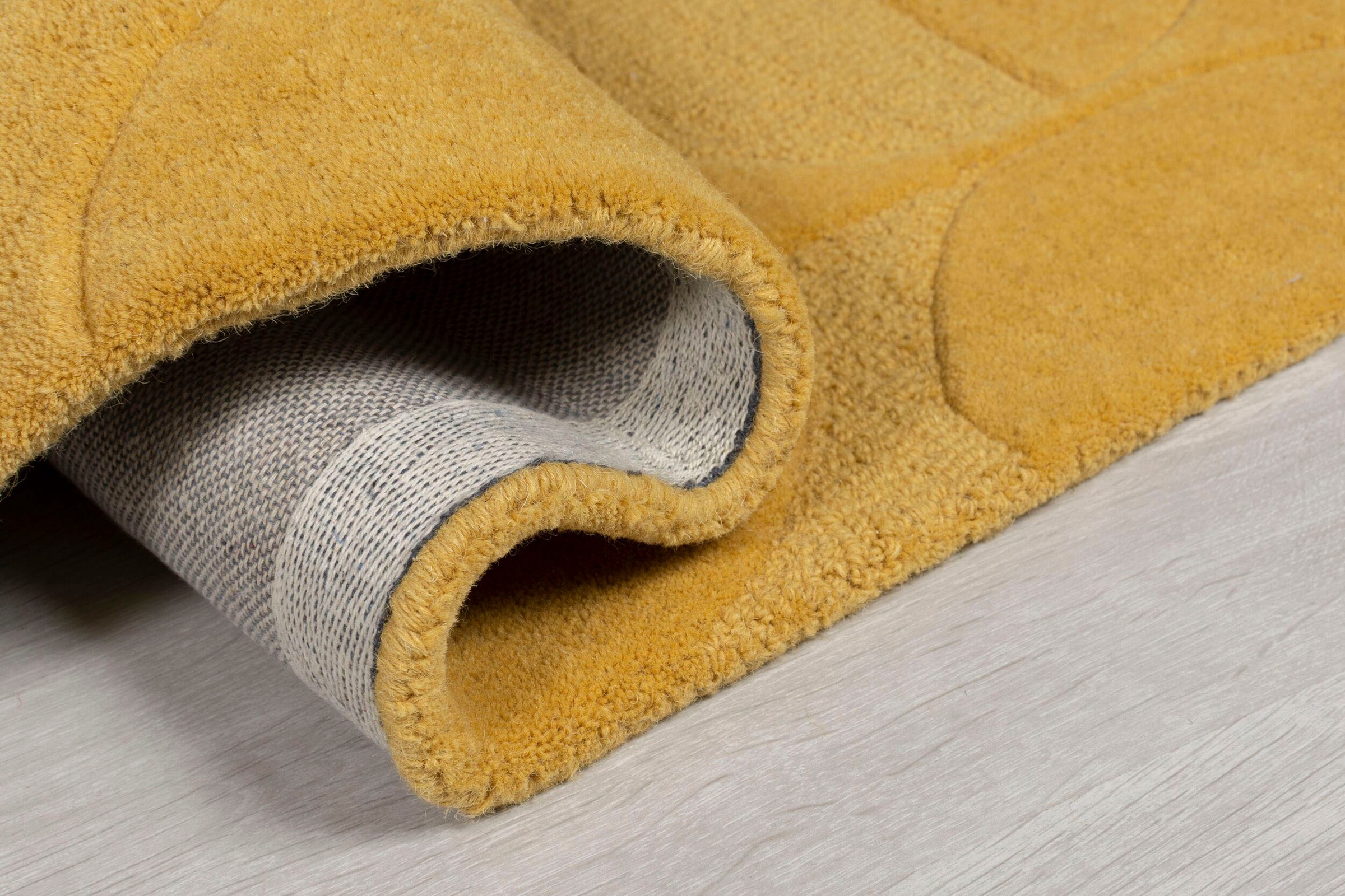 FLAIR RUGS Wollteppich »Gigi«, 8 mm Höhe, aus 100% Wolle, geometrisches Design, fußbodenheizungsgeeignet
