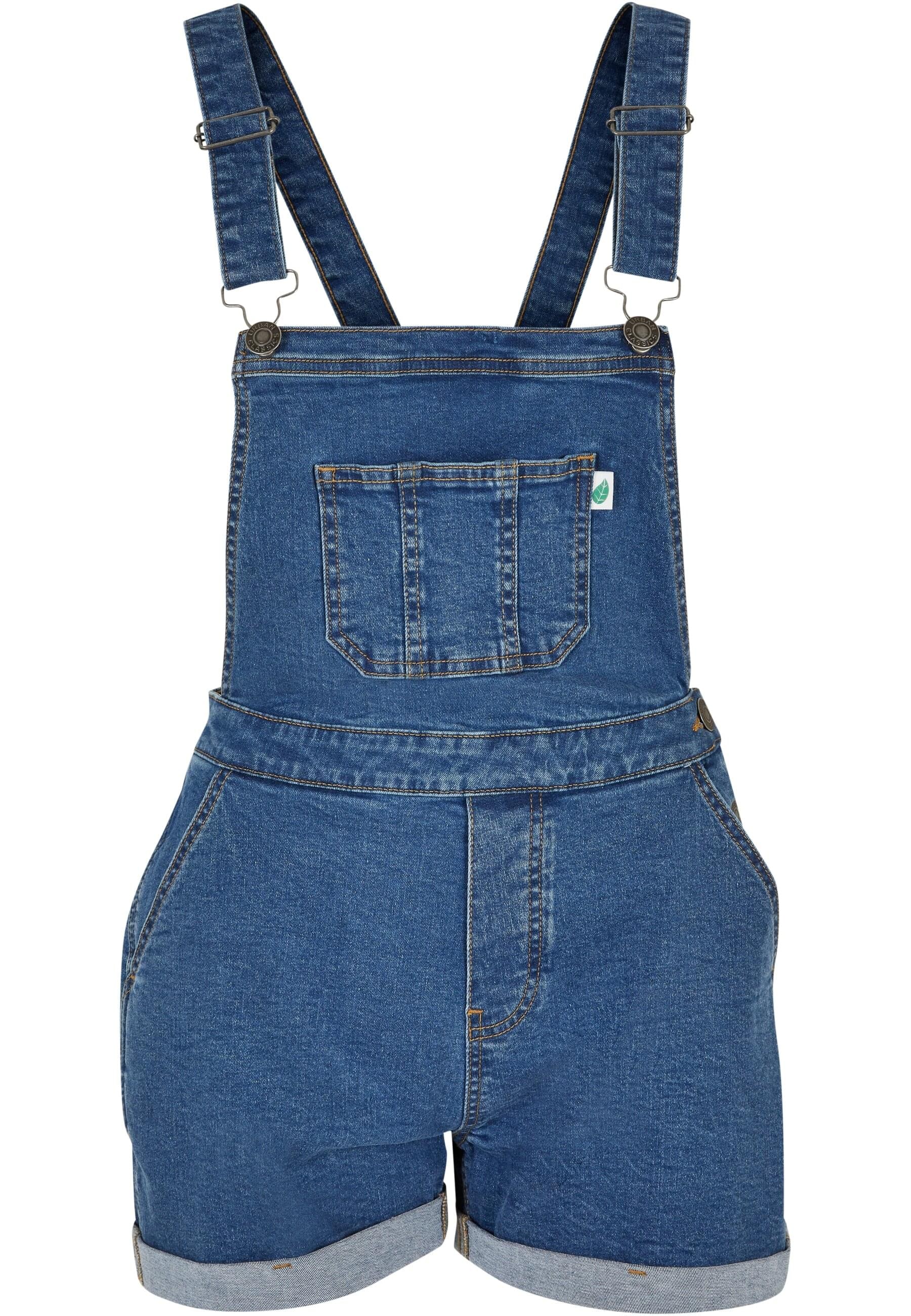 URBAN CLASSICS Jumpsuit "Urban Classics Damen Ladies Organic Short Dungaree", (1 tlg.)