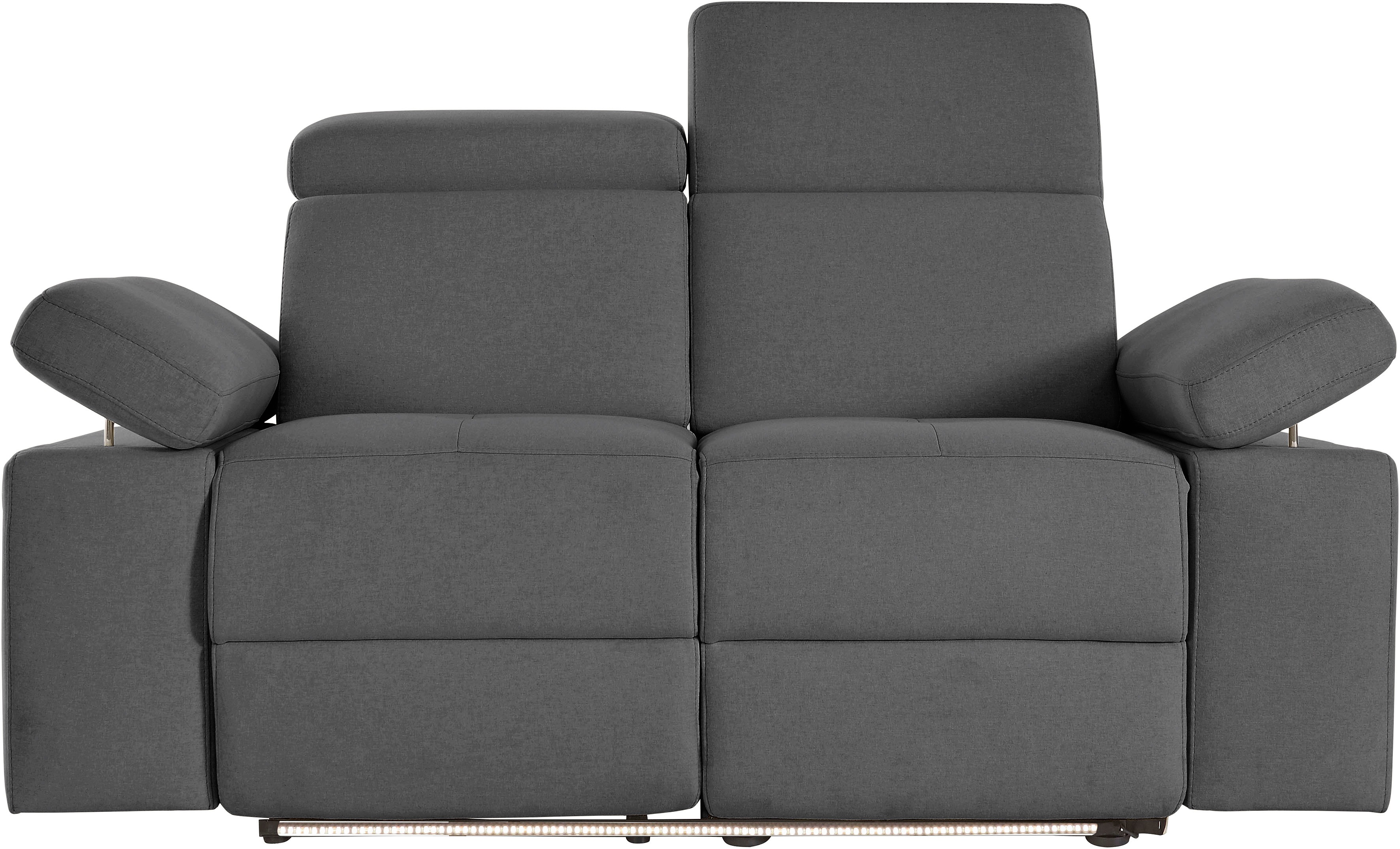 Thumbnail - Home affaire 2-Sitzer "Kilado" mit Relaxfunktion, verstellbarer Armlehne, Kopfteilverstellung