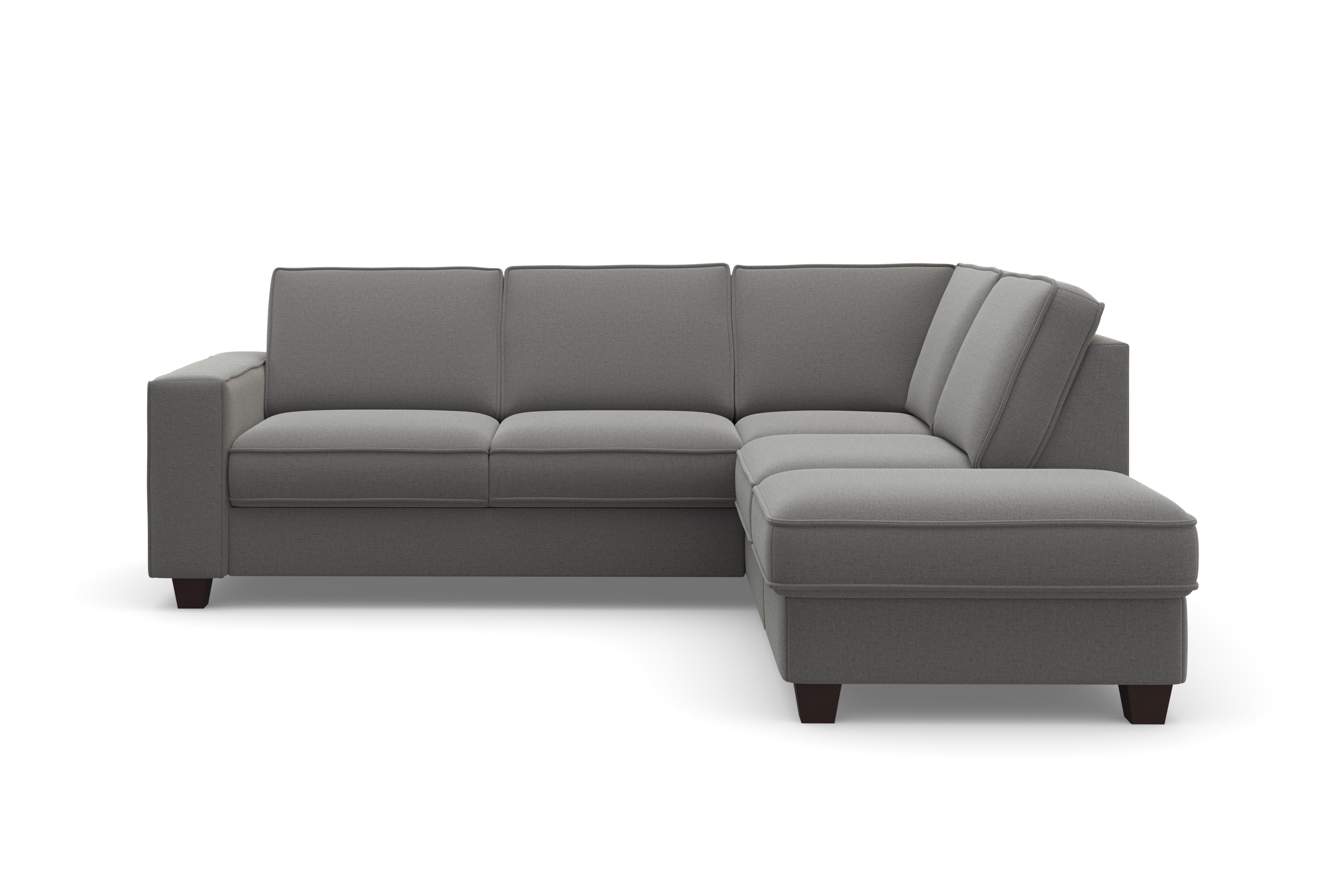 OTTO home Ecksofa "County L-Form" wahlweise Ottomane links oder rechts, mit Federkern-Polsterung