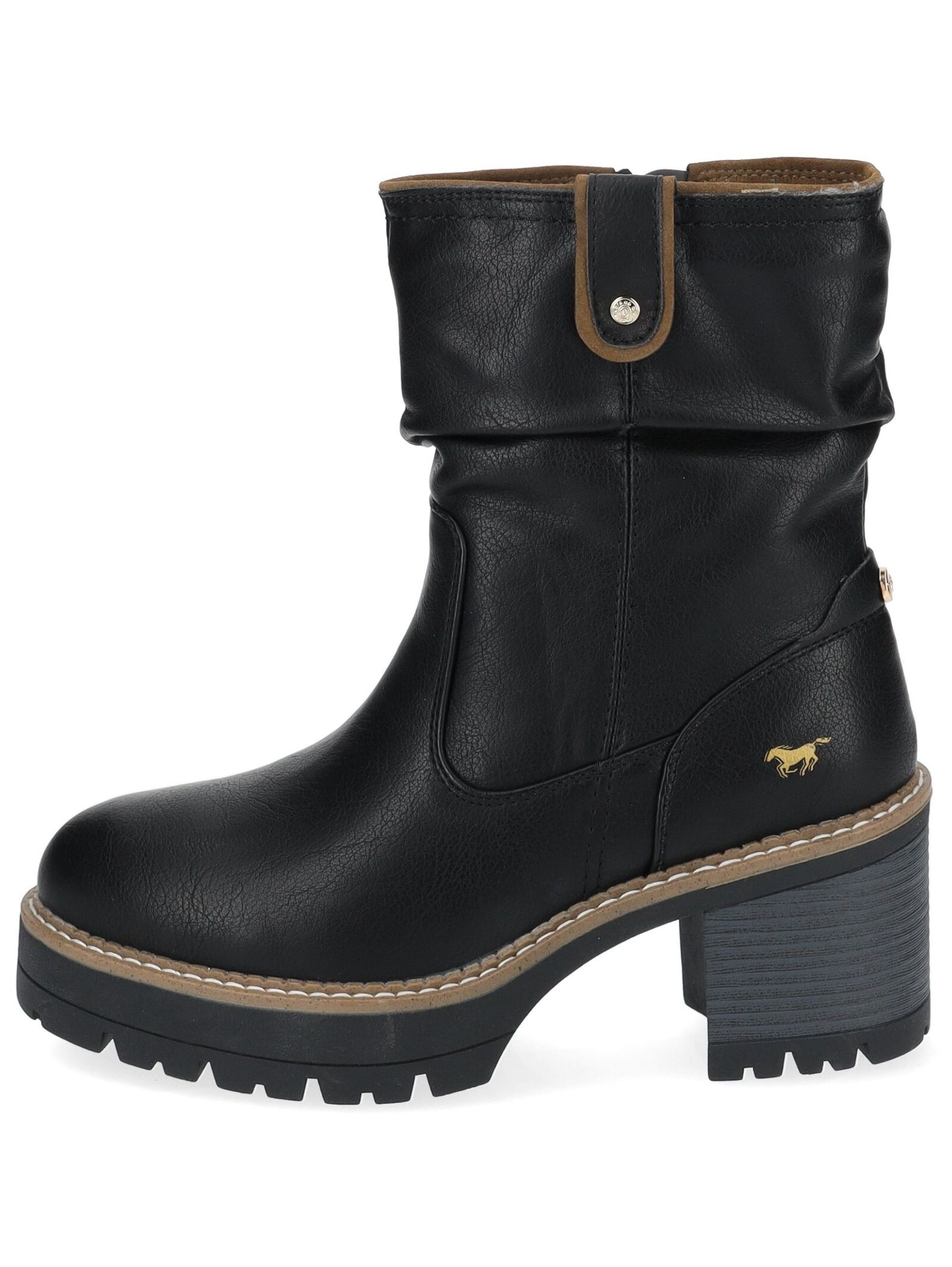 Mustang Shoes Stiefelette "Mustang Shoes Stiefelette Lederimitat" günstig online kaufen
