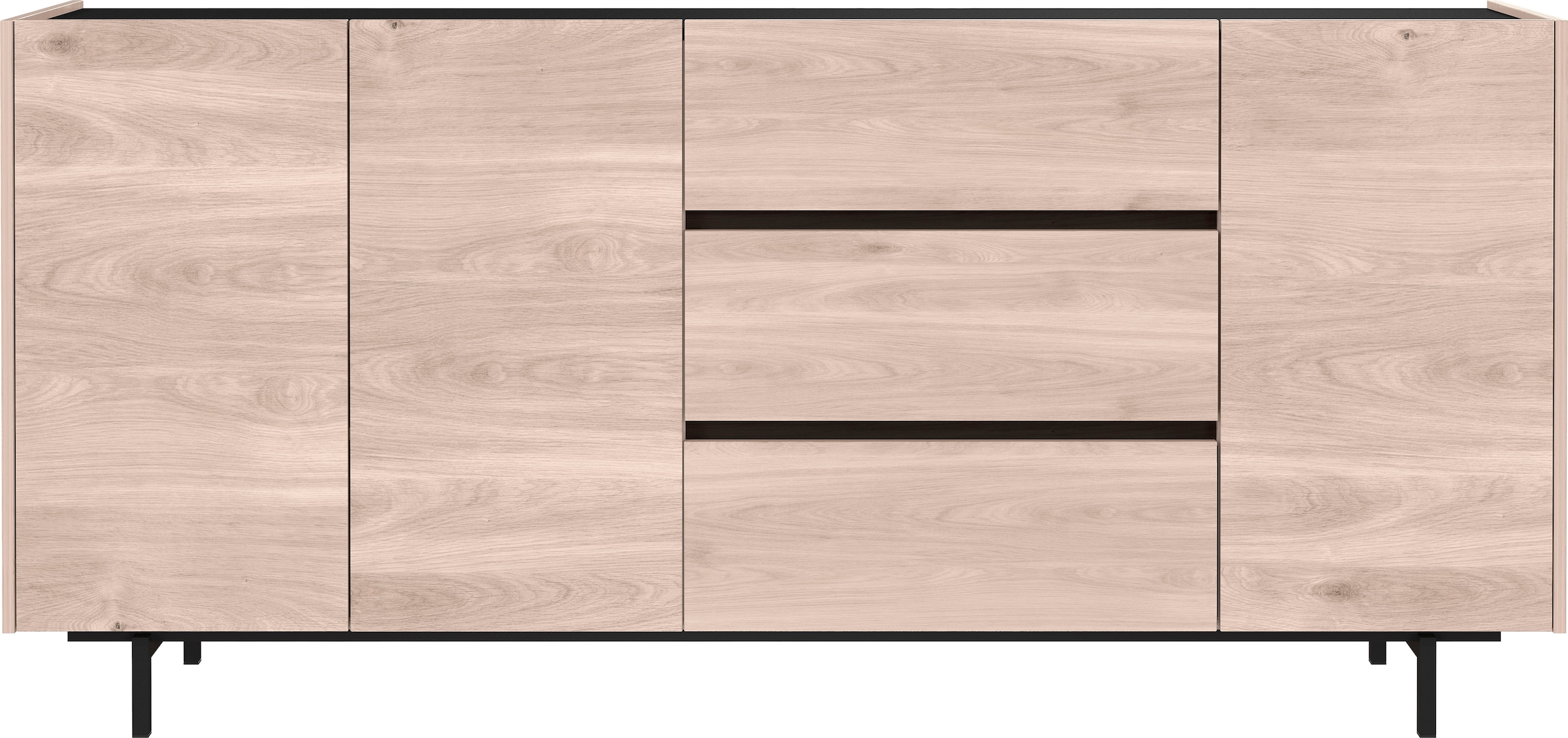 GERMANIA Sideboard »Cantoria«, Soft close-Funktion bei Türen und Schubladen, griffloses Design