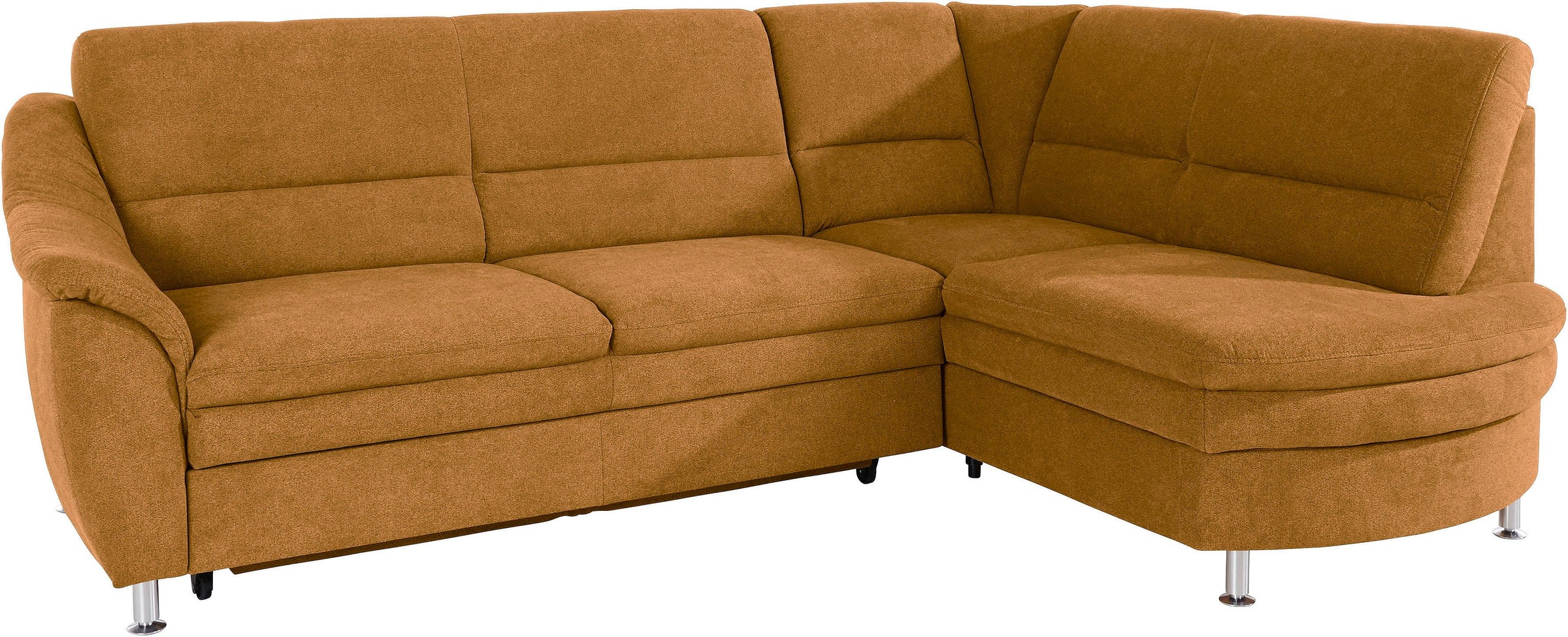 Home affaire Ecksofa "Cardoso L-Form" Federkern, wahlweise mit Bett, Schubk günstig online kaufen