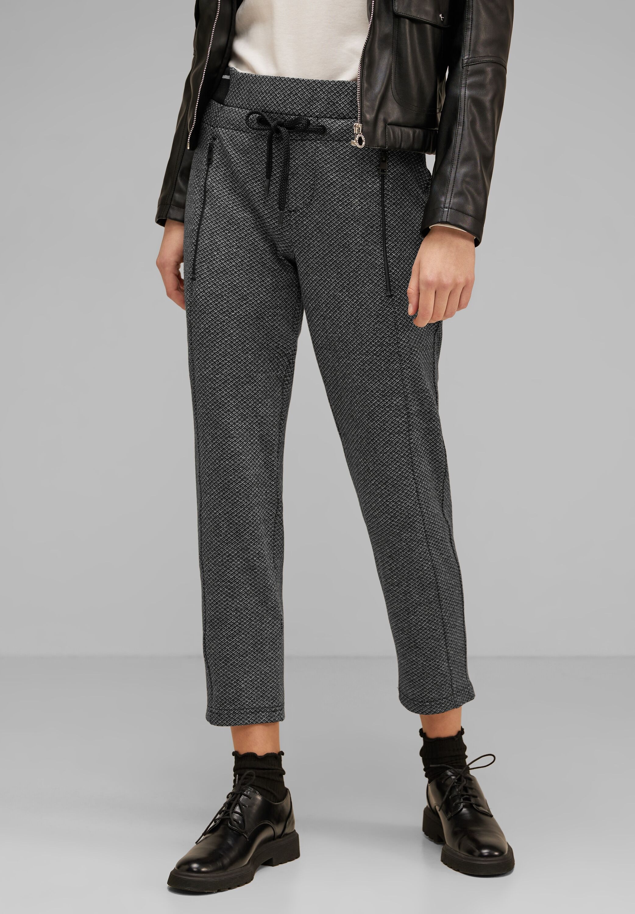 STREET ONE Jogger Pants, Middle Waist