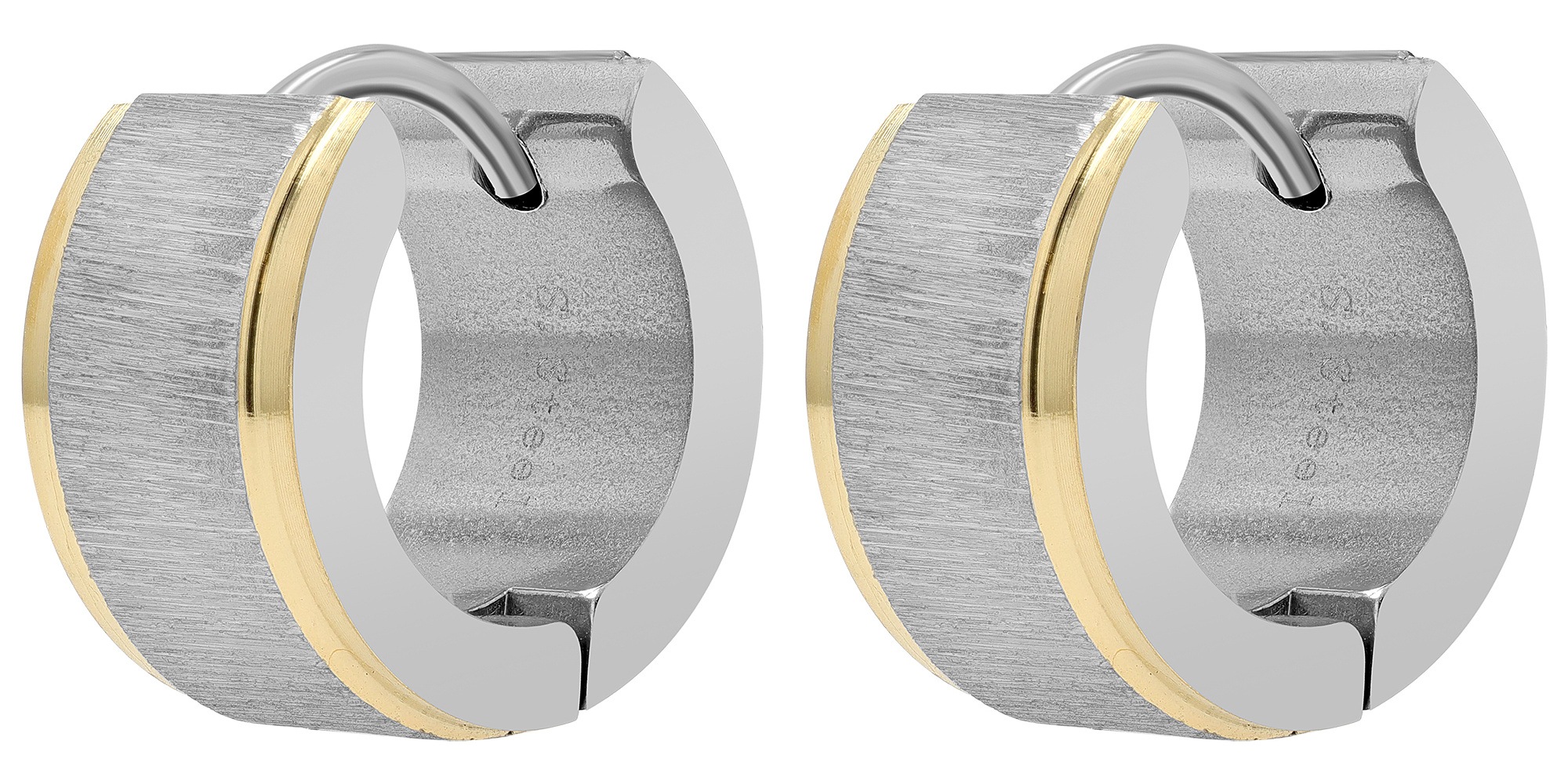 Adelia´s Klappcreolen "Damen Ohrringe – Klappcreole aus Edelstahl" Zum Vers günstig online kaufen