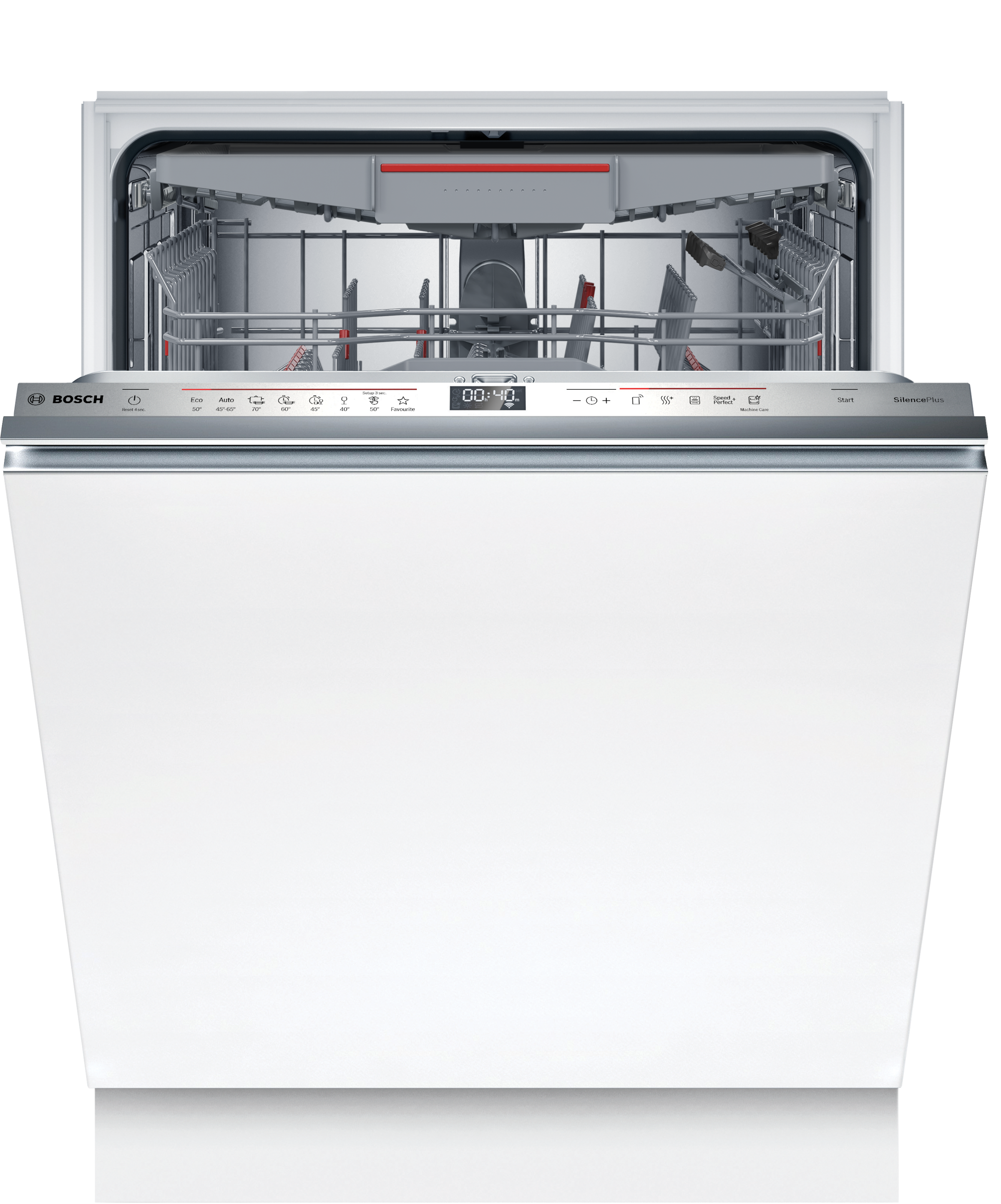 BOSCH vollintegrierbarer Geschirrspüler Serie 6 »SMD6ECX12E«, 14 Maßgedecke