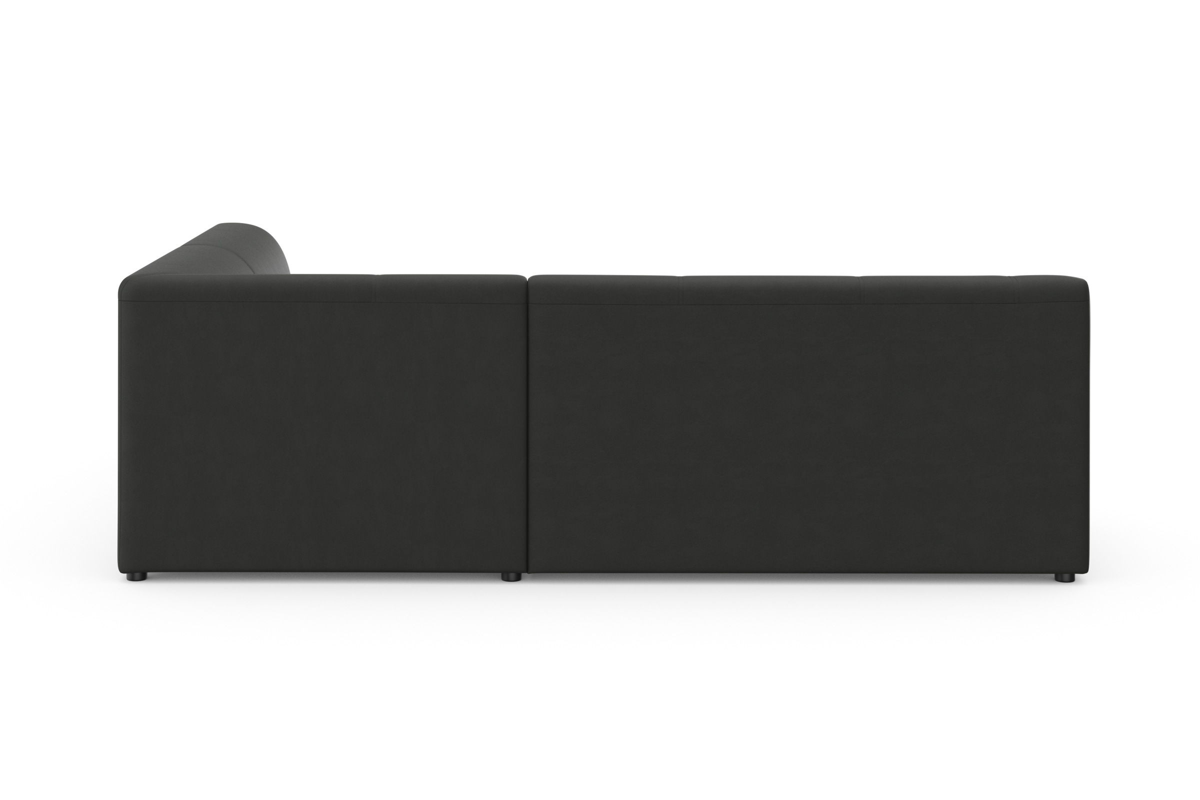 DOMO collection Ecksofa »Topper zeitlos elegant, kompakte Stellmaße, OTTOs Choice, L-Form«, mit Ottomane, wahlweise mit Schlaffunktion
