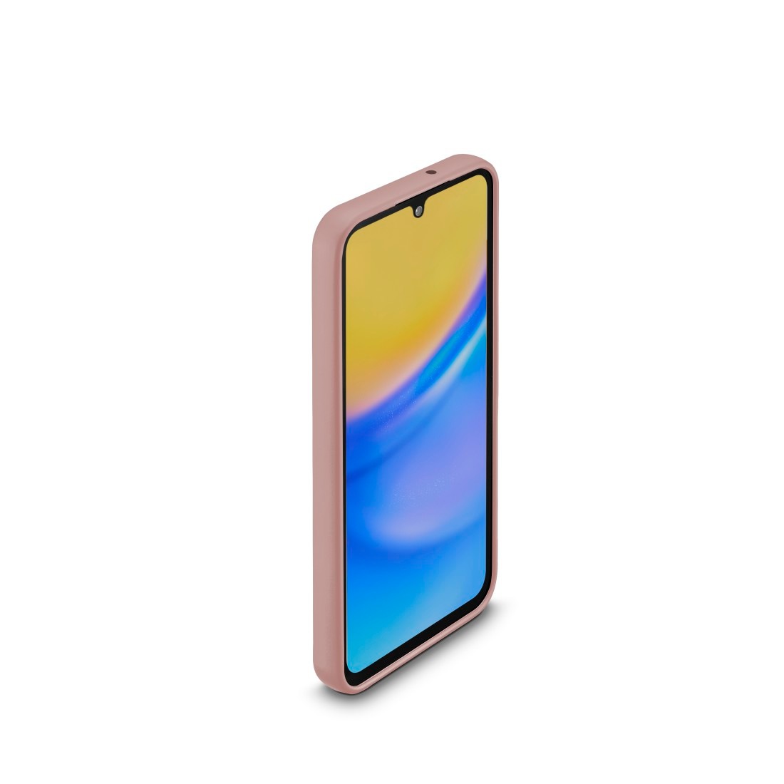 Hama Handyhülle »Handyhülle "Fantastic Feel" für Samsung Galaxy A15/A15 5G, Rosa«, Kratzschutz und bezogene Seitentasten